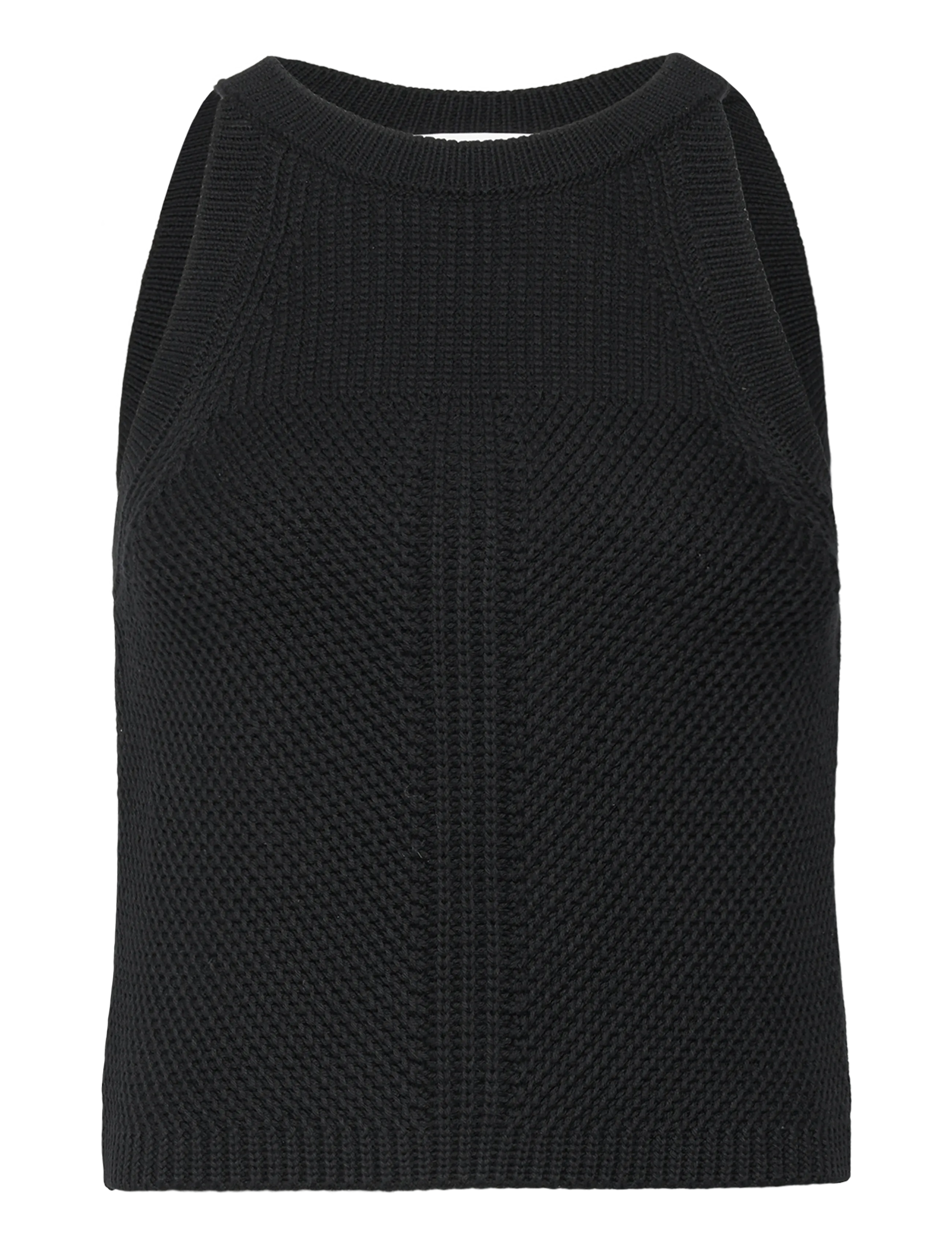 Closed STRAP TOP - Nyheter - BLACK / black