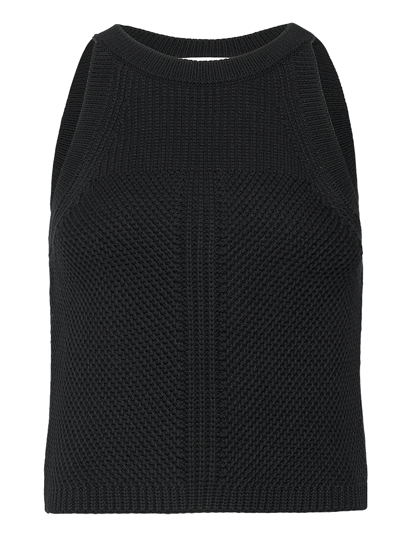 Closed - STRAP TOP - Ärmellose tops - black - 0