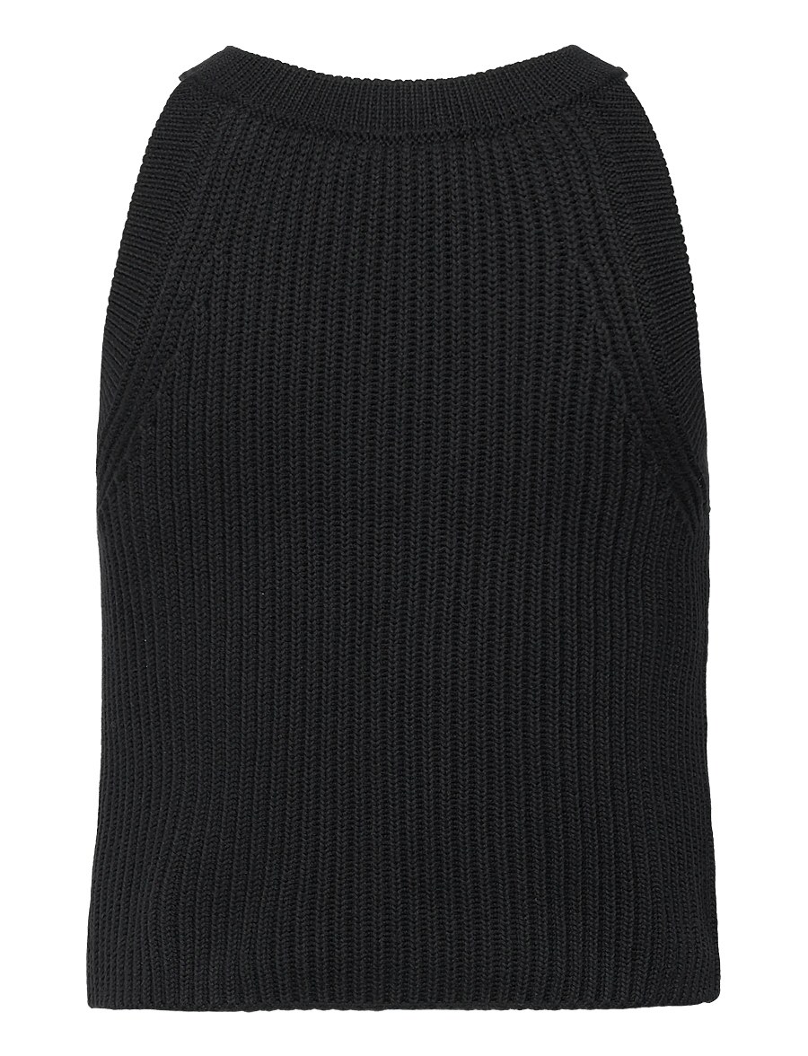 Closed - STRAP TOP - palaidinukės be rankovių - black - 1