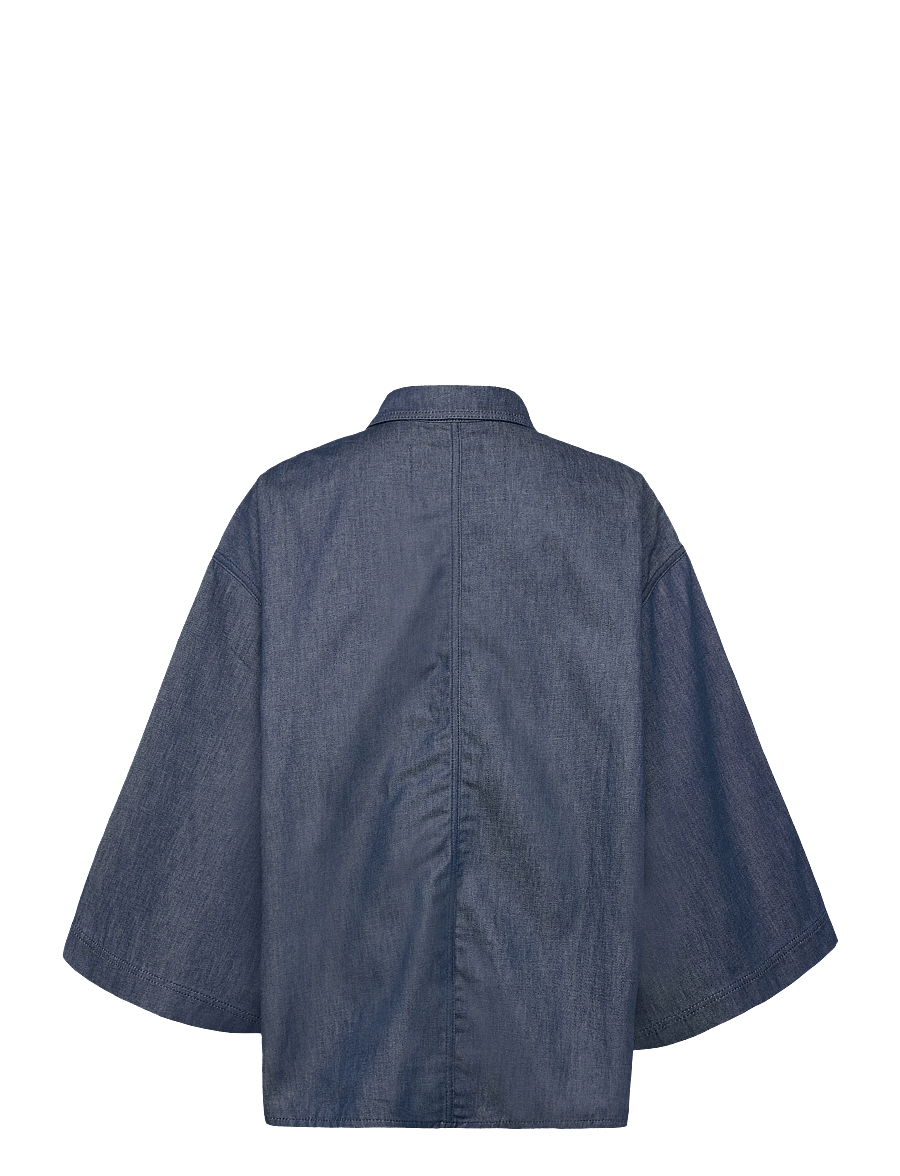 Closed - BOYFRIEND SHIRT - denimskjorter - dark blue - 1