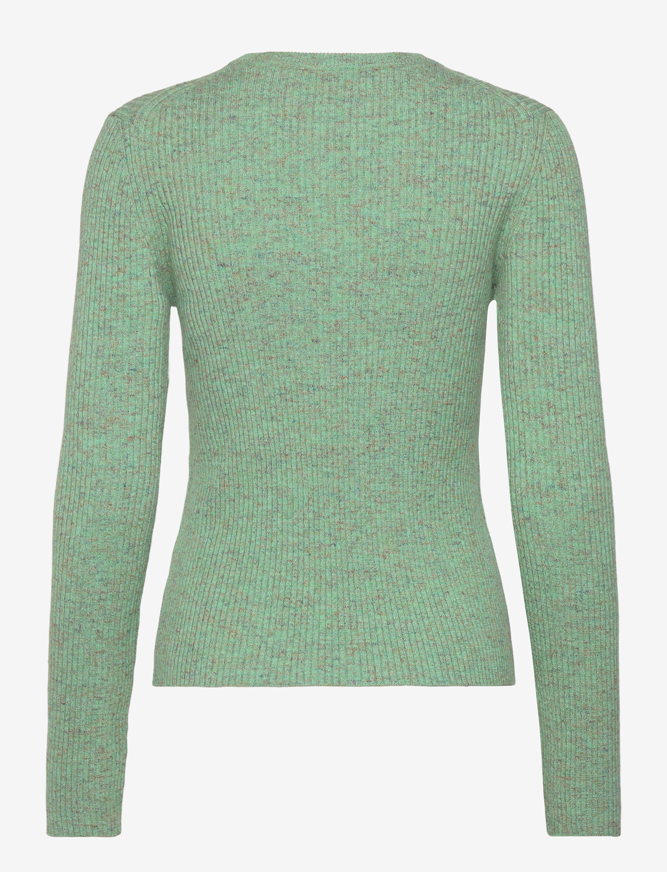 Closed - LONG SLEEVE CREW NECK - sweaters - green kick - 1