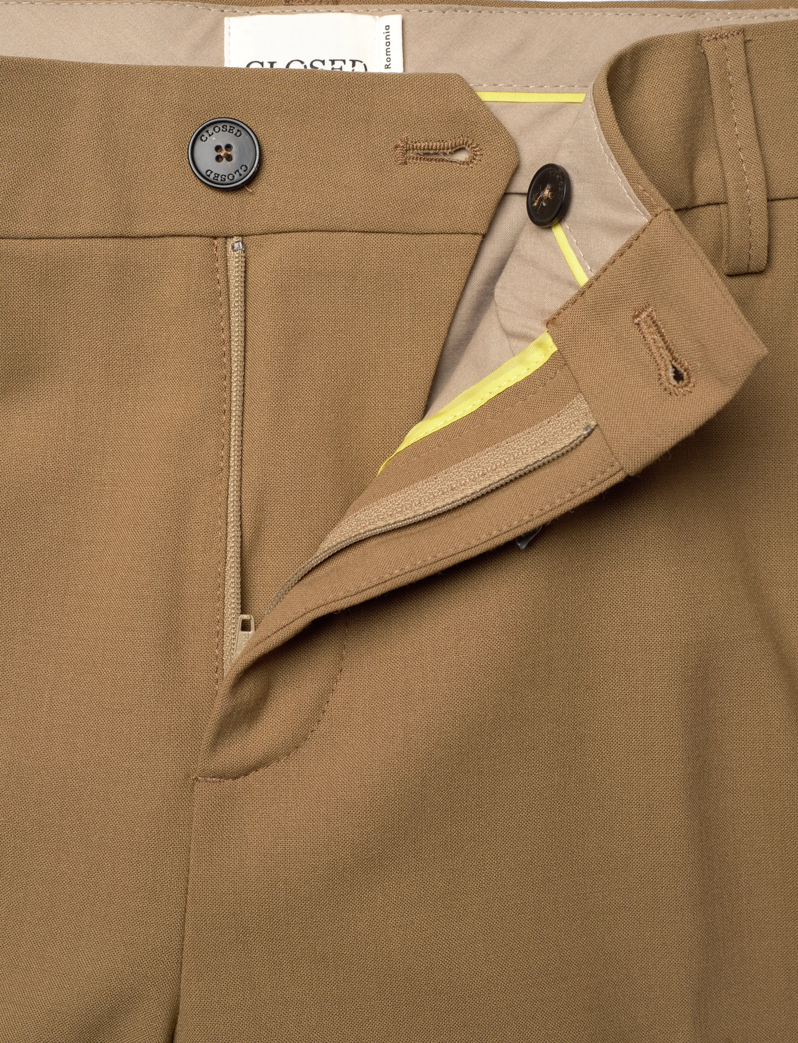 Closed - JURDY - bukser med brede ben - taupe beige - 3