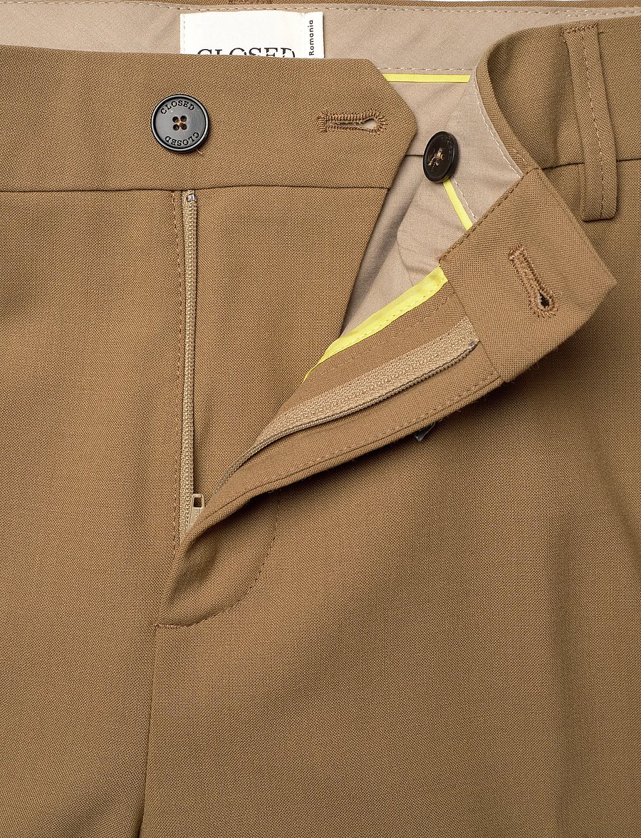 Closed - JURDY - pidulikud püksid - taupe beige - 3