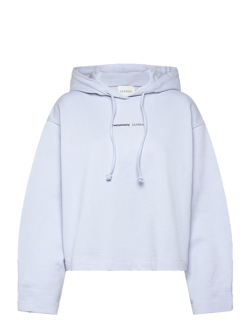 Closed - CROPPED HOODIE - peysur og hettupeysur - soft blue - 0
