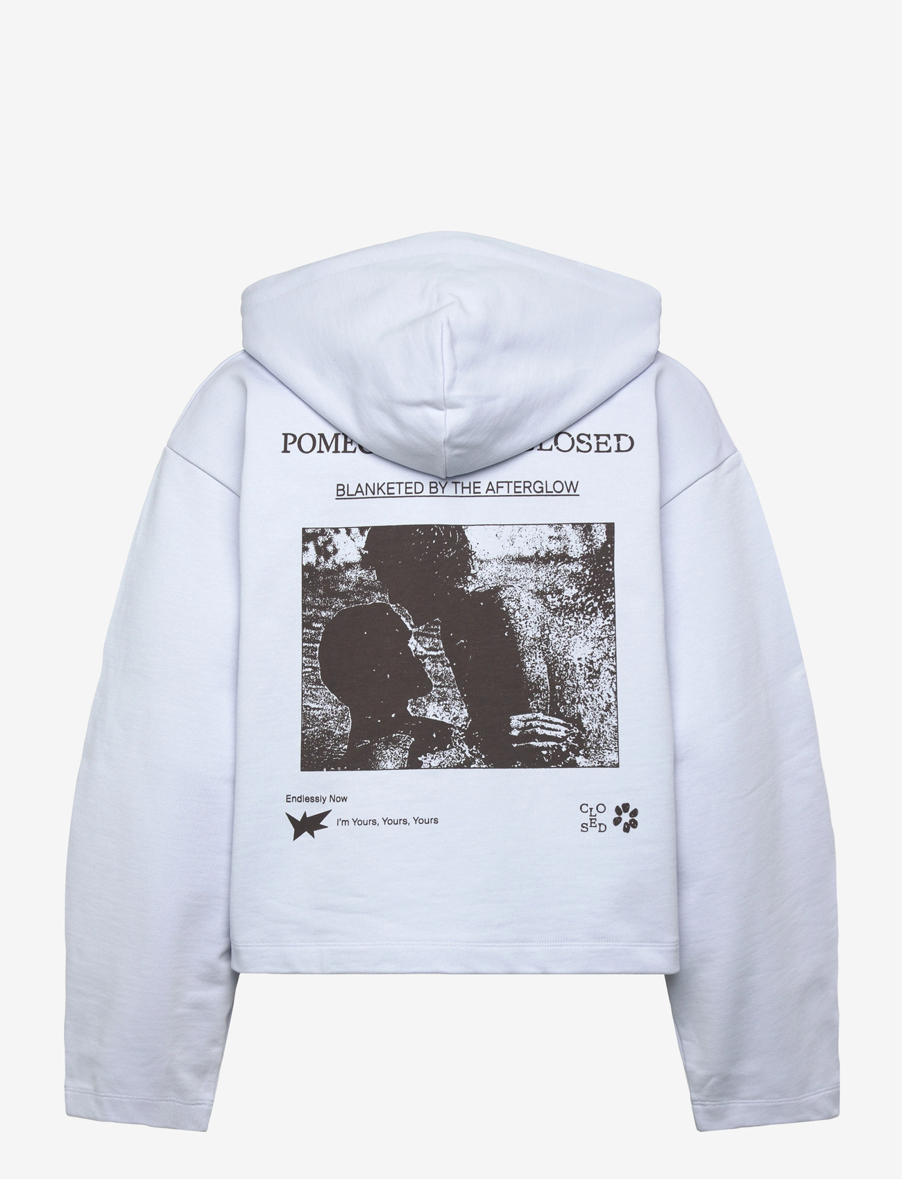 Closed - CROPPED HOODIE - hoodies - soft blue - 1