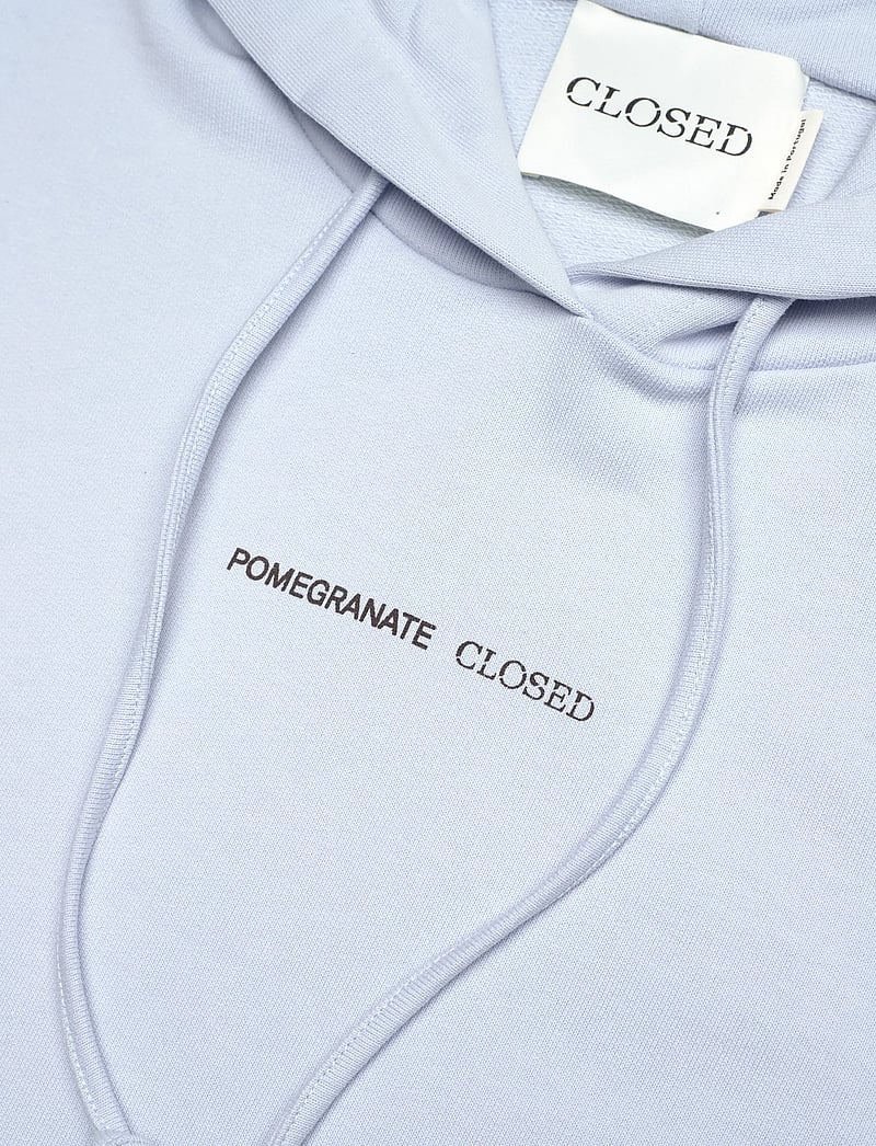 Closed - CROPPED HOODIE - peysur og hettupeysur - soft blue - 2