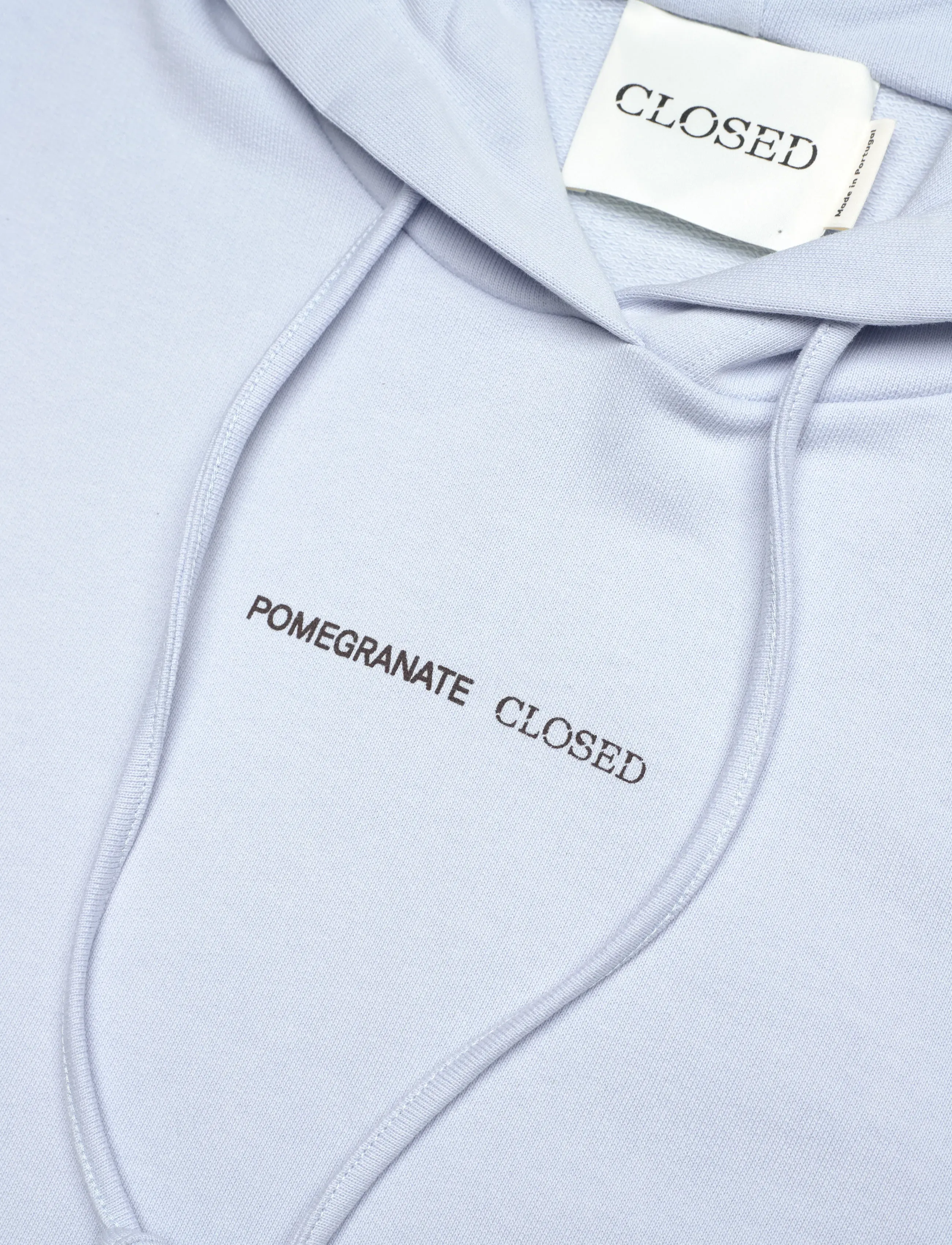 Closed - CROPPED HOODIE - sporta džemperi un džemperi ar kapuci - soft blue - 5