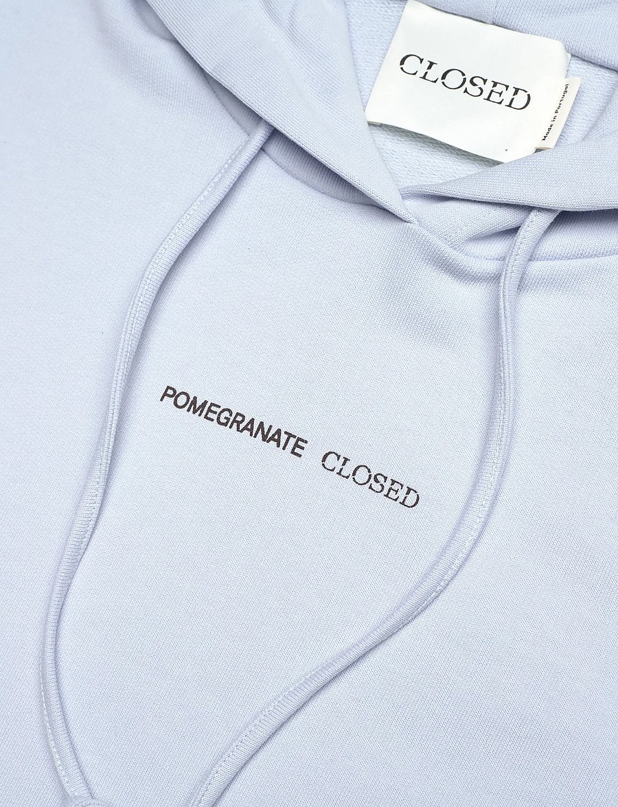 Closed - CROPPED HOODIE - kapuutsiga dressipluusid - soft blue - 5