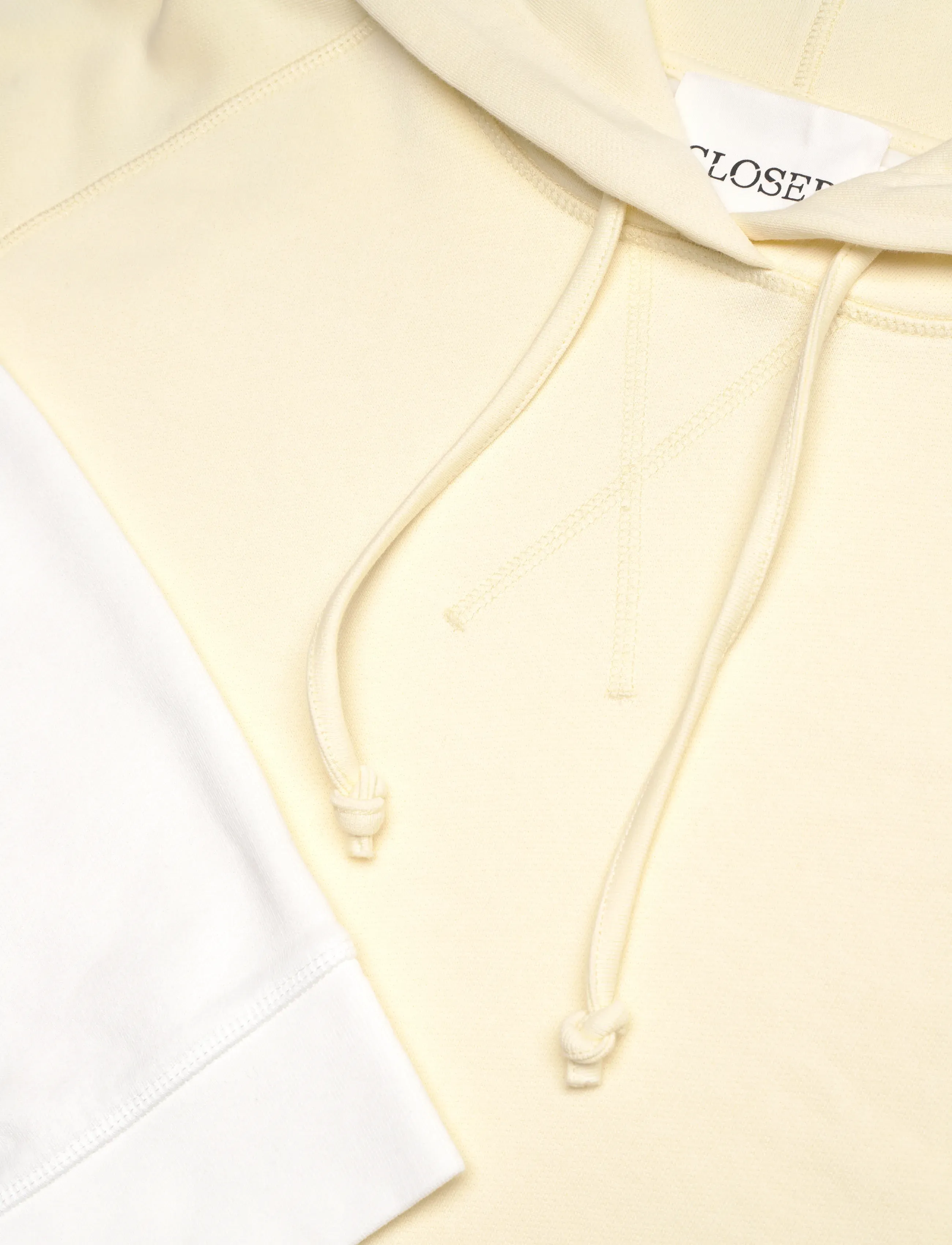 Closed - OVERSIZED HOODIE - sportiska stila džemperi un džemperi ar kapuci - vanilla - 4