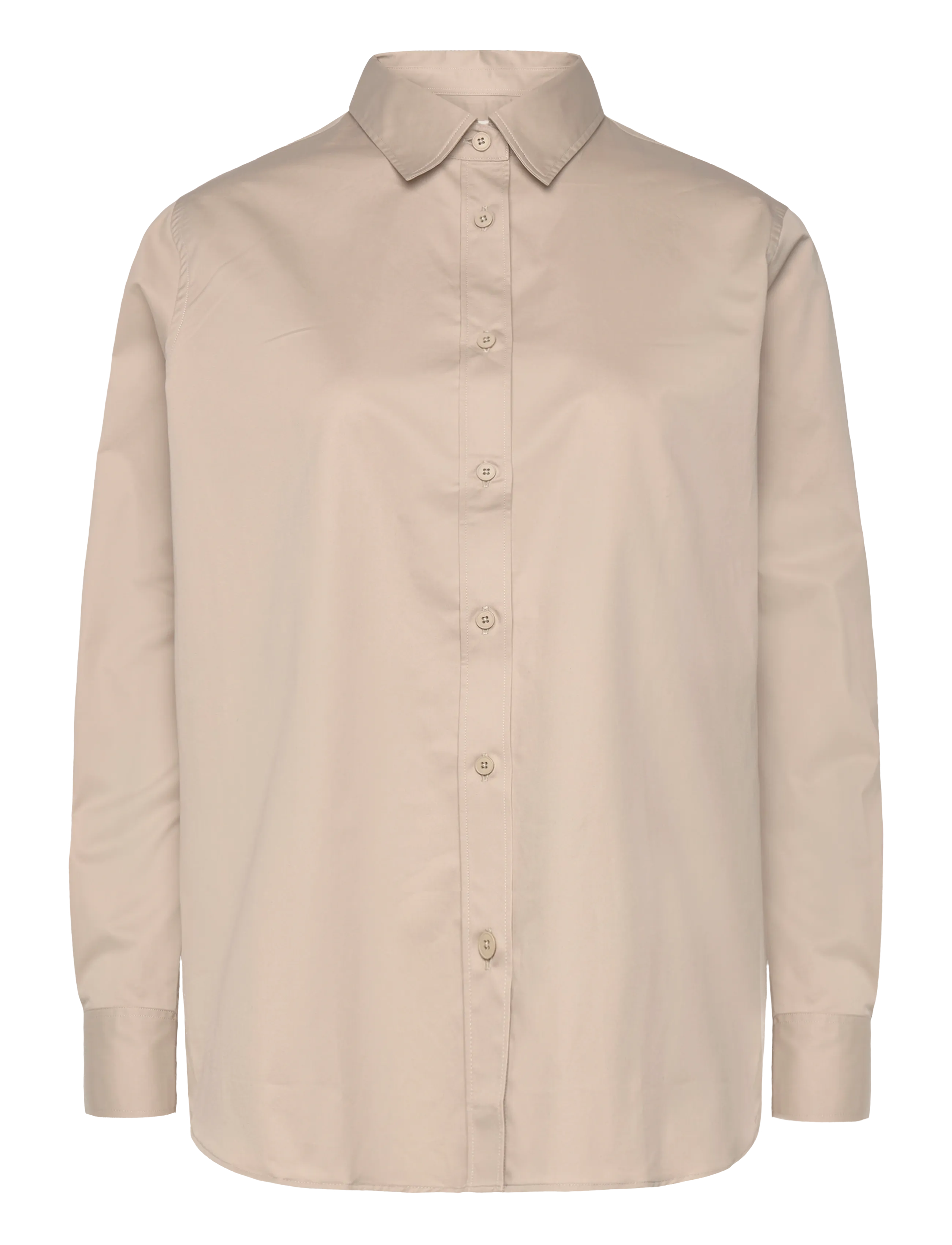 Closed Long Sleeve Shirt, XS, Shirts, Beige - Long-sleeved, Frauen