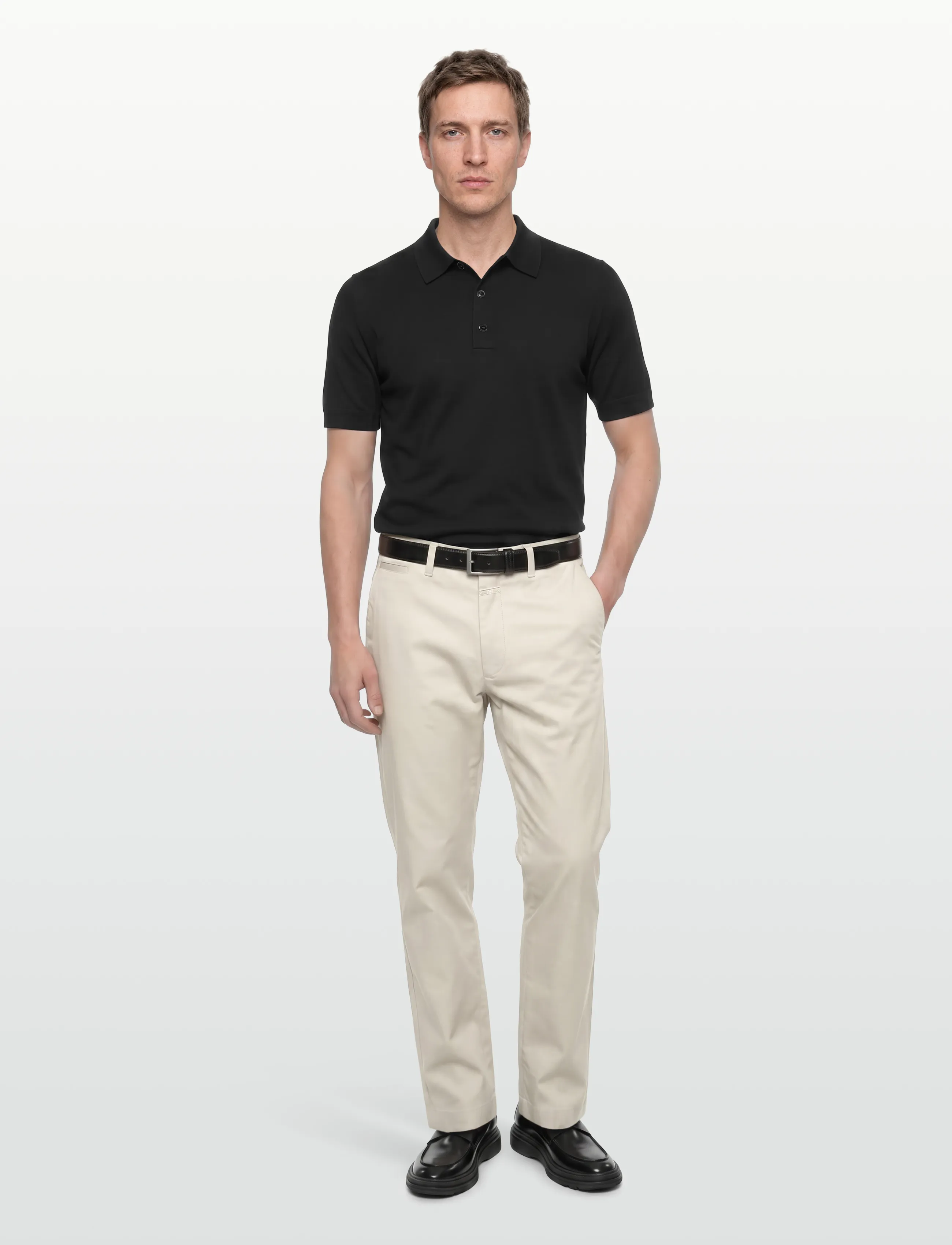 Closed Tacoma Tapered Pants Succulent Green, W36L30, Beige, Bukser > Afslappet, Herre