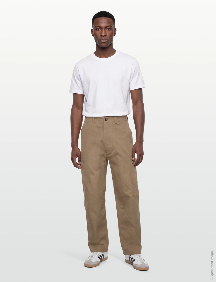 Closed - COVE CROPPED PANTS BROWN SUGAR - cargohose - brown sugar - 0