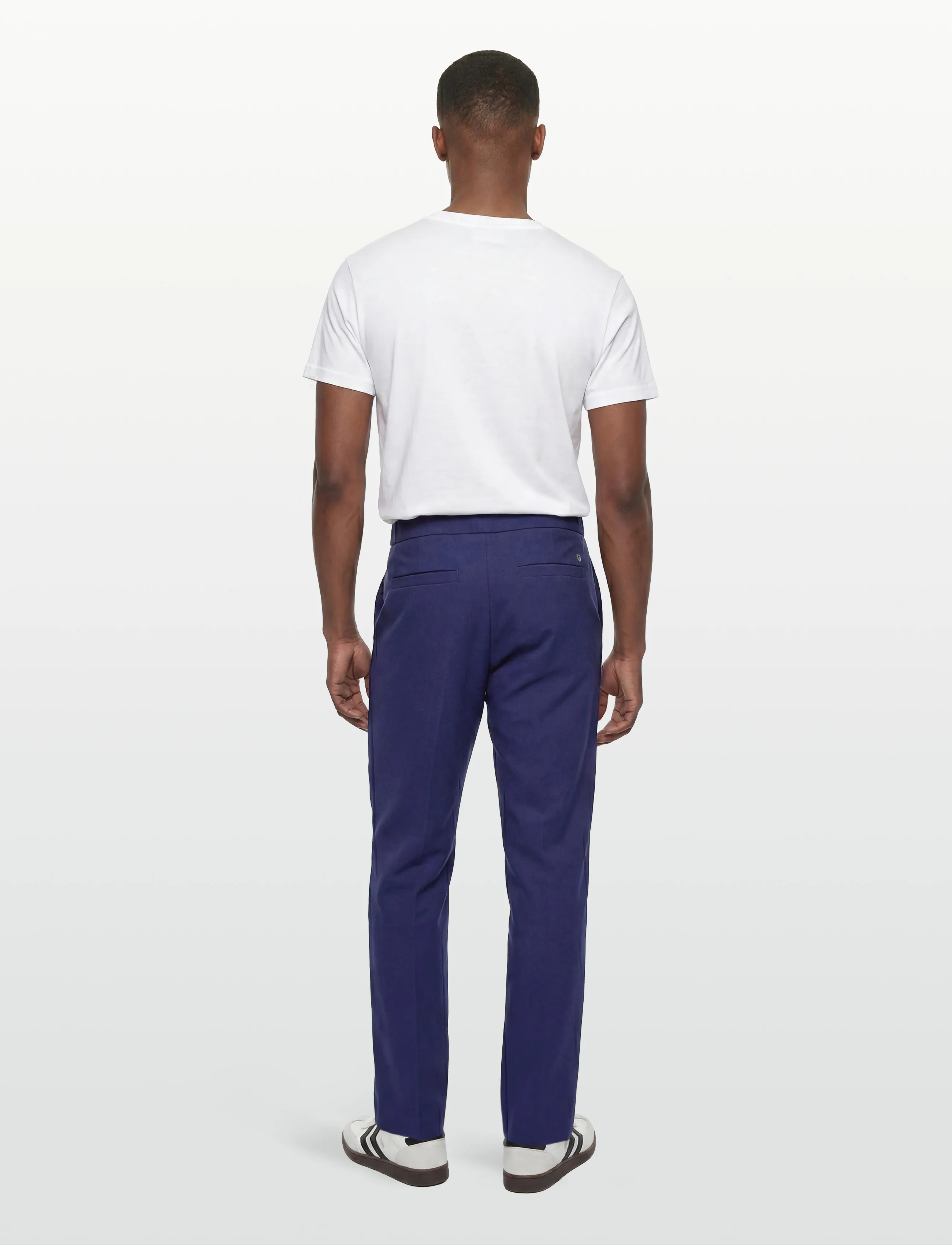 Closed - MEN NANAIMO STRAIGHT PANTS ROYAL AZURE - casual trousers - ocean blue - 4