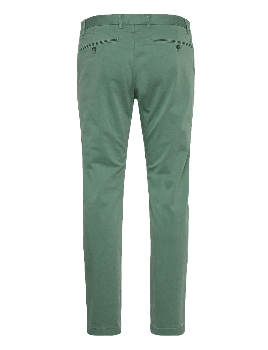 Closed - CLIFTON SLIM PANTS DARK JADE - kasdienio stiliaus kelnės - dark jade - 2
