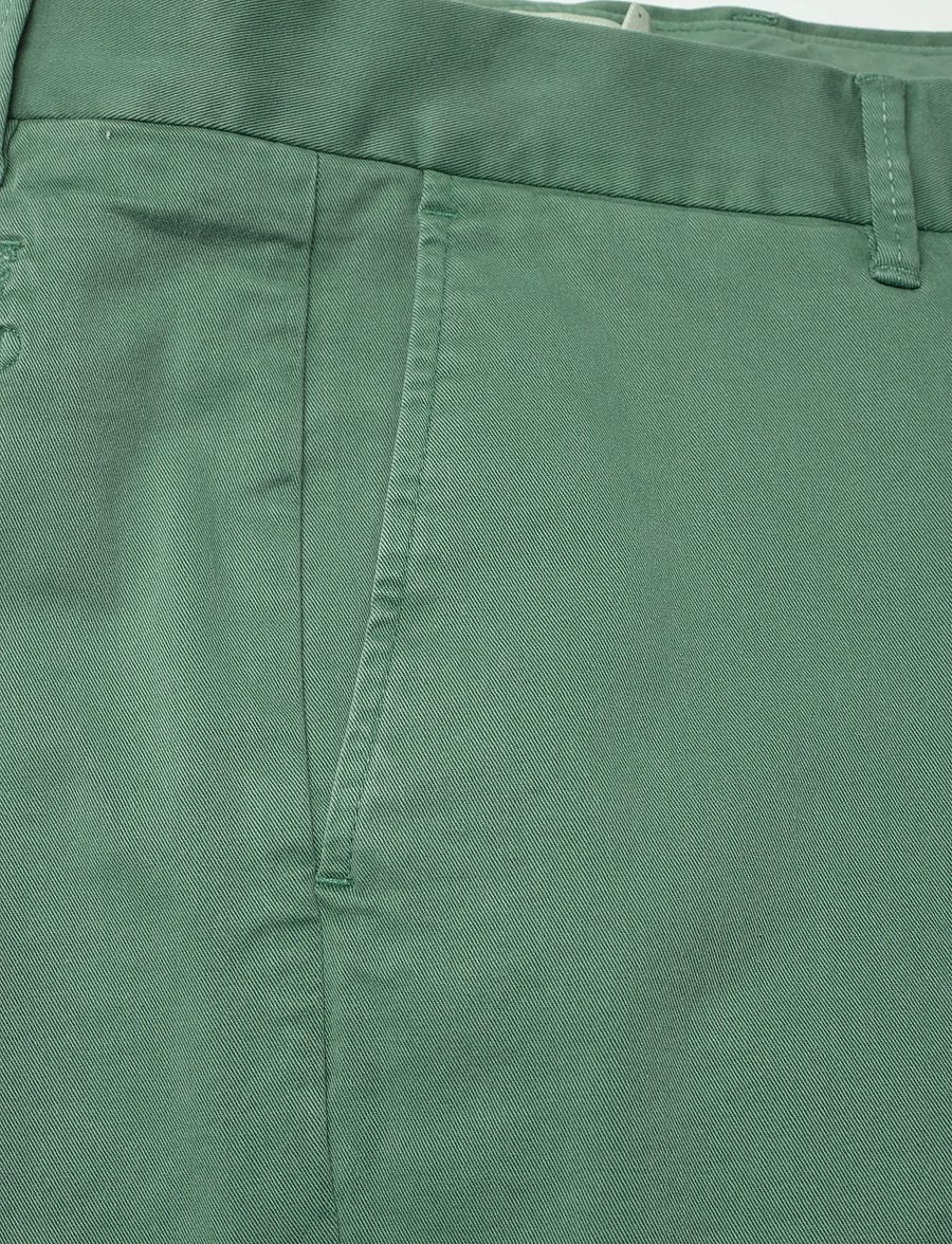 Closed - CLIFTON SLIM PANTS DARK JADE - kasdienio stiliaus kelnės - dark jade - 3