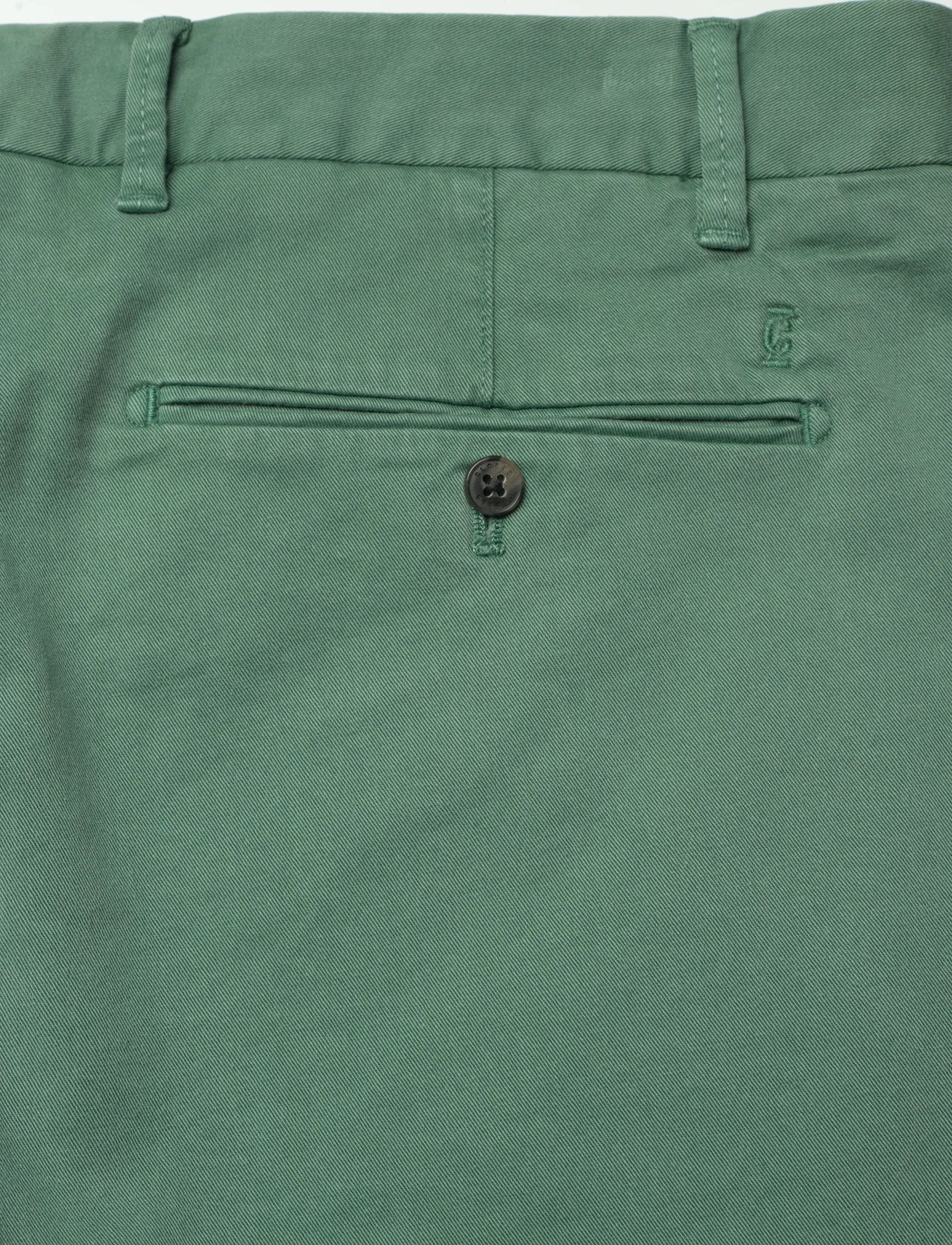 Closed - CLIFTON SLIM PANTS DARK JADE - kasdienio stiliaus kelnės - dark jade - 5
