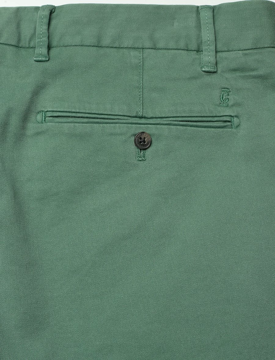 Closed - CLIFTON SLIM PANTS DARK JADE - kasdienio stiliaus kelnės - dark jade - 5