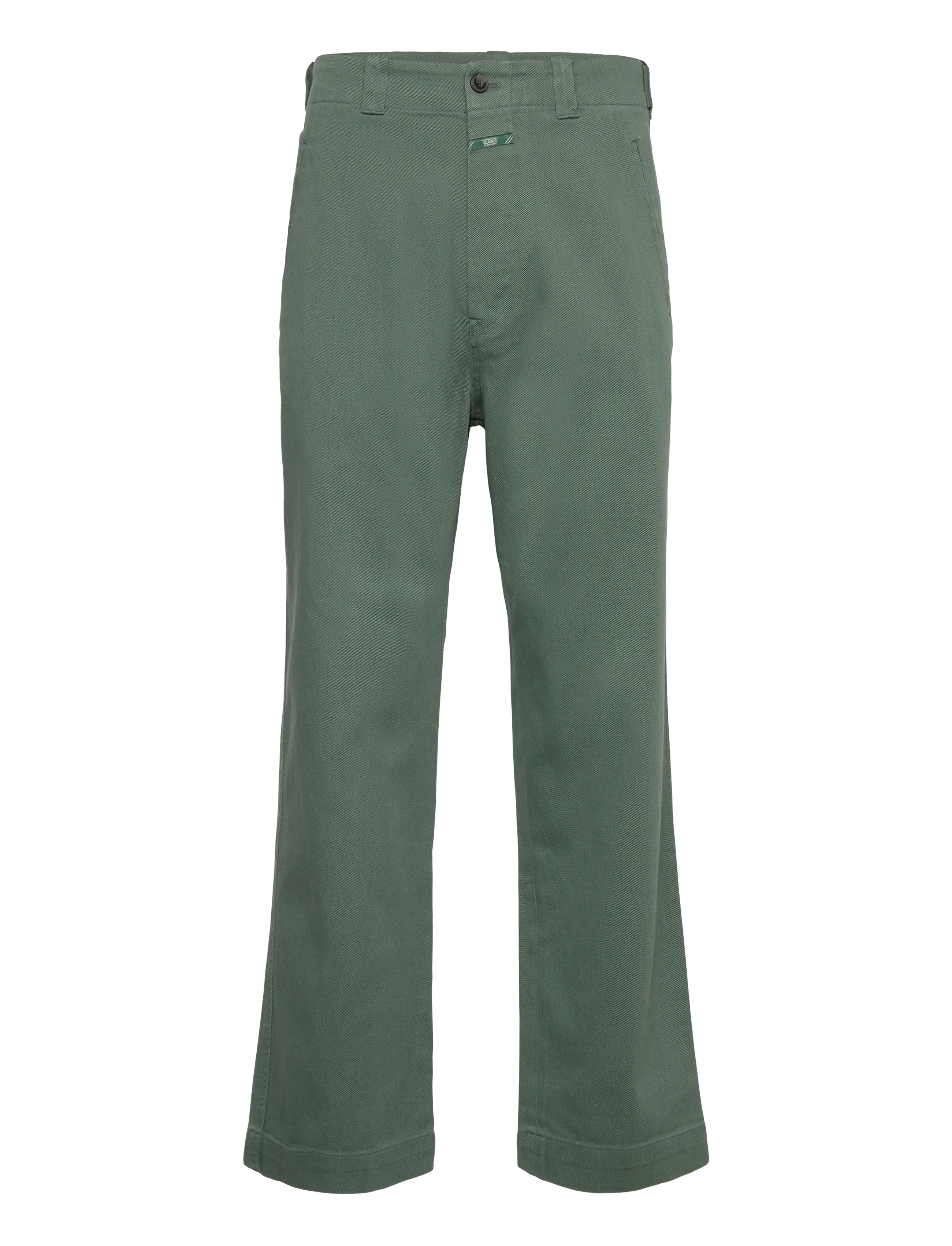 CLOSED Herren Belfast Wide Jeans Dunkel Jade Khaki - W33L32 - Herren