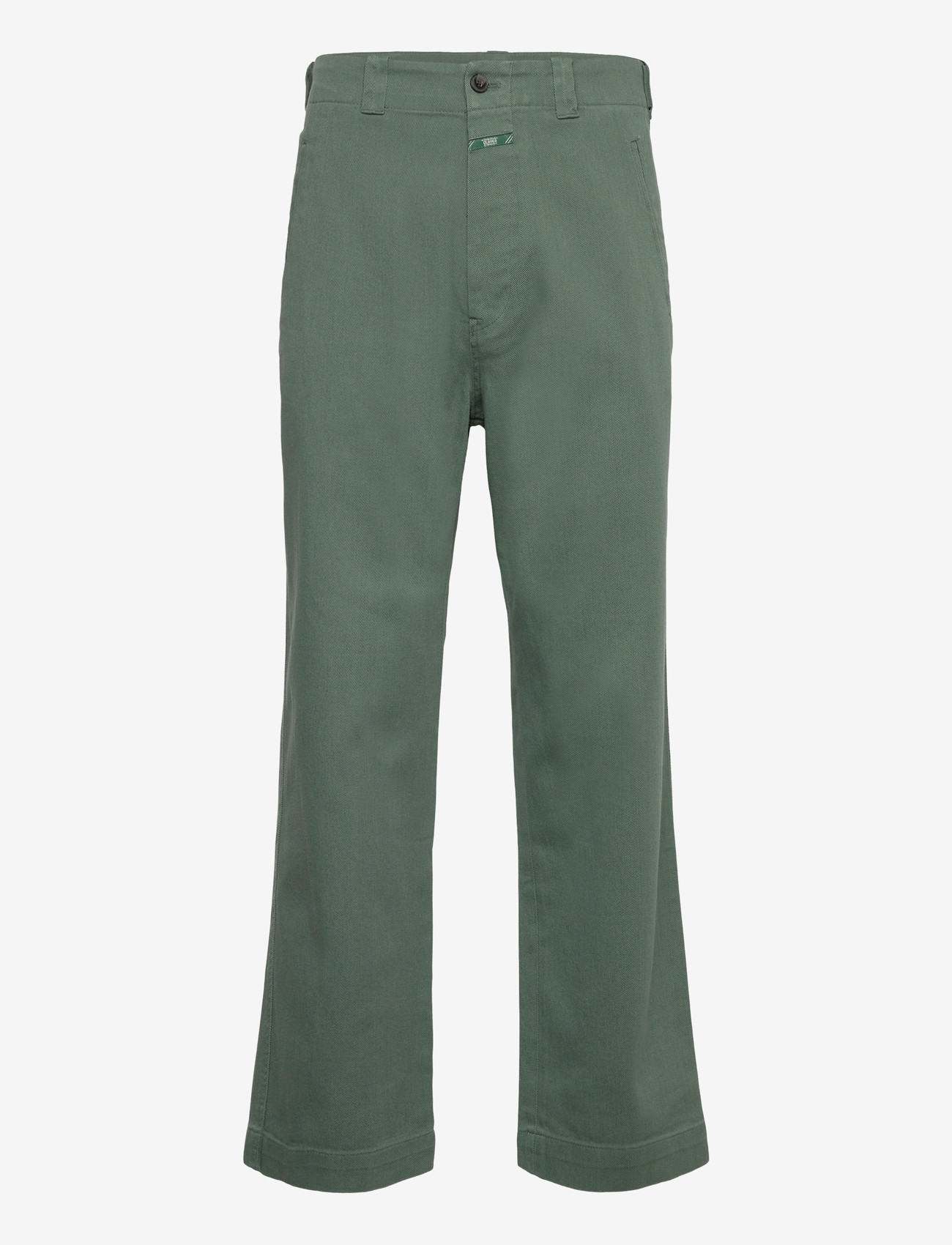 Closed - MEN BELFAST WIDE JEANS DARK JADE - casual trousers - dark jade - 0