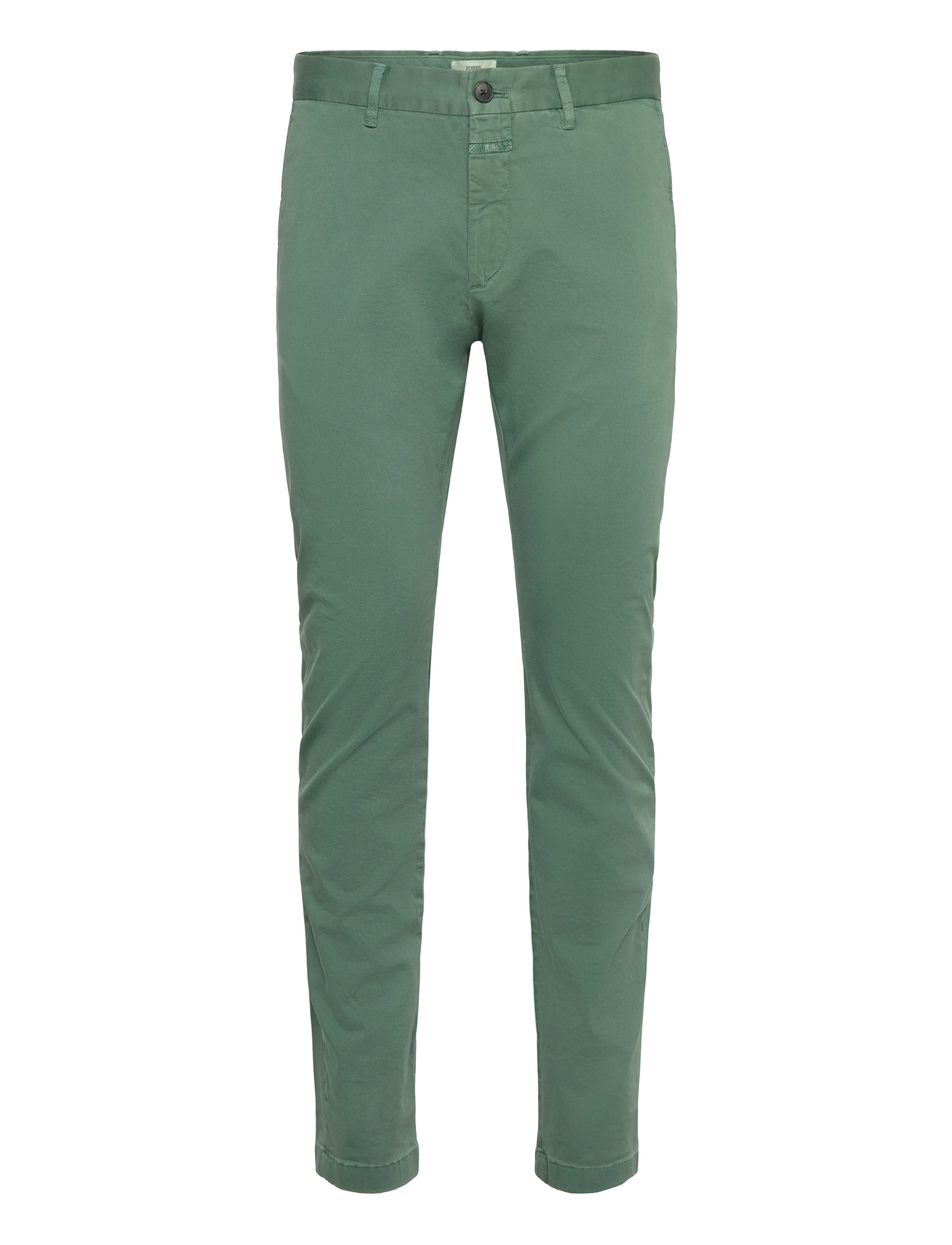 CLOSED Clifton Slim Hosen Dunkel Jade Khaki - W33L34 - Herren