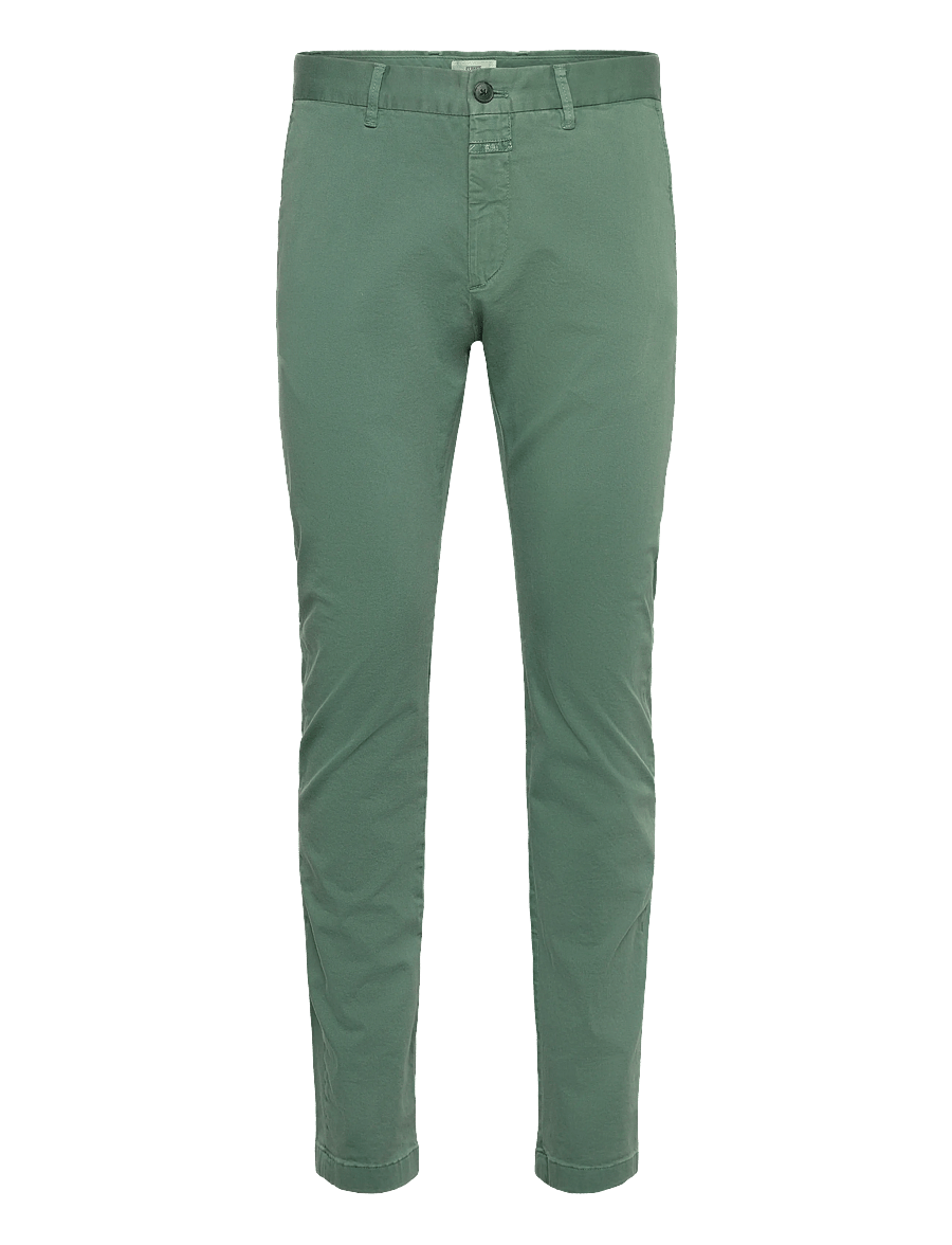 Closed - CLIFTON SLIM PANTS DARK JADE - casual - dark jade - 1