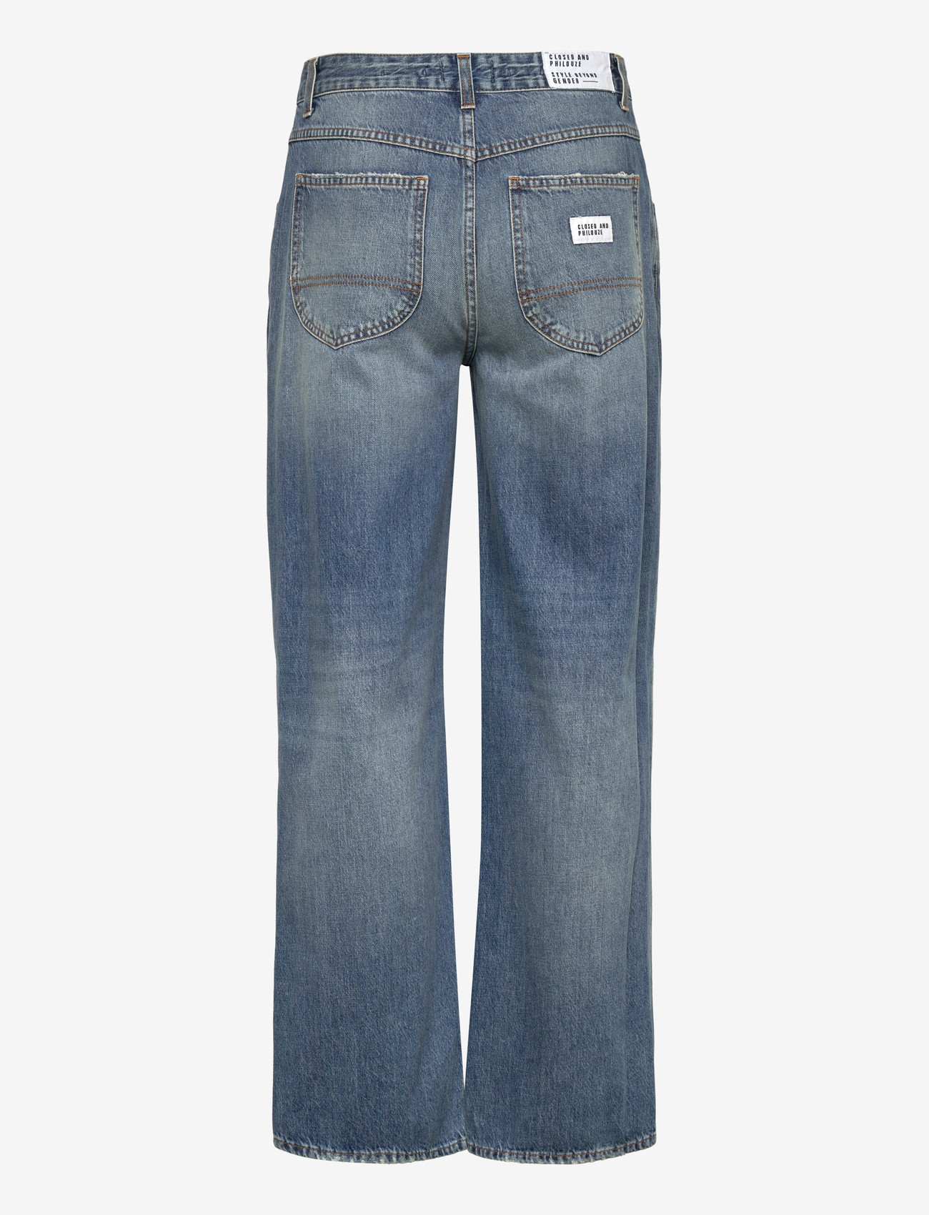 Closed - M. PHILOUZE UNISEX X-JEANS MID BLUE - loose jeans - mid blue - 1