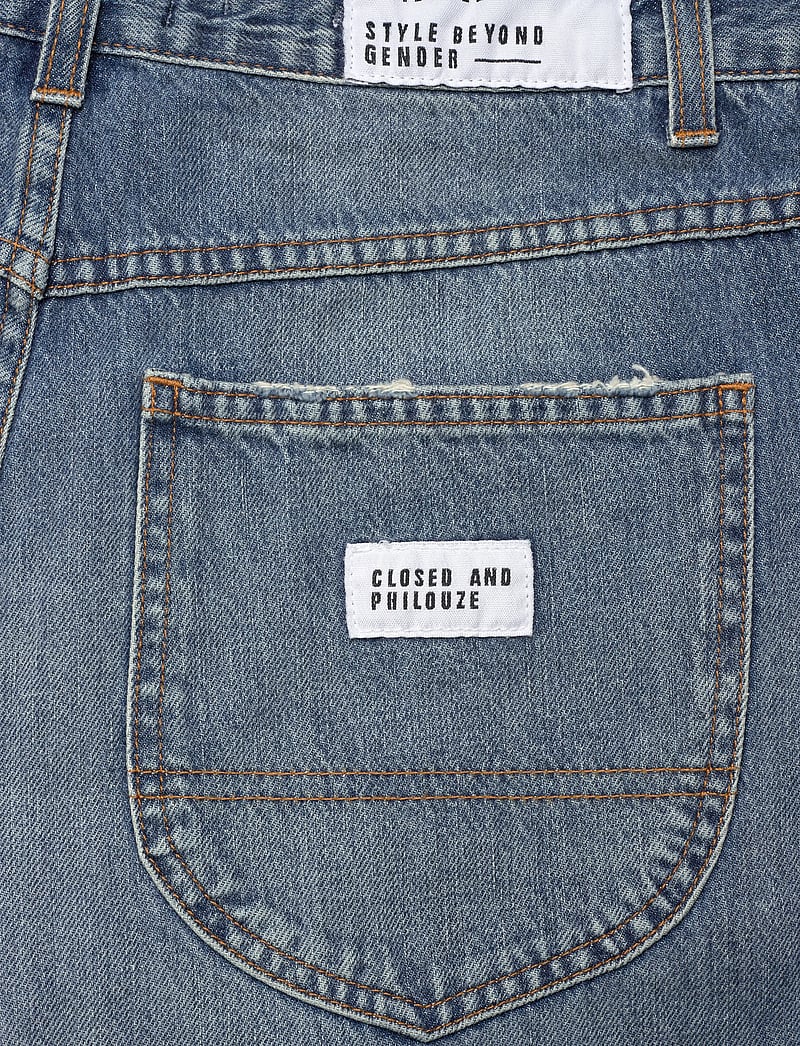 Closed - M. PHILOUZE UNISEX X-JEANS MID BLUE - loose jeans - mid blue - 4