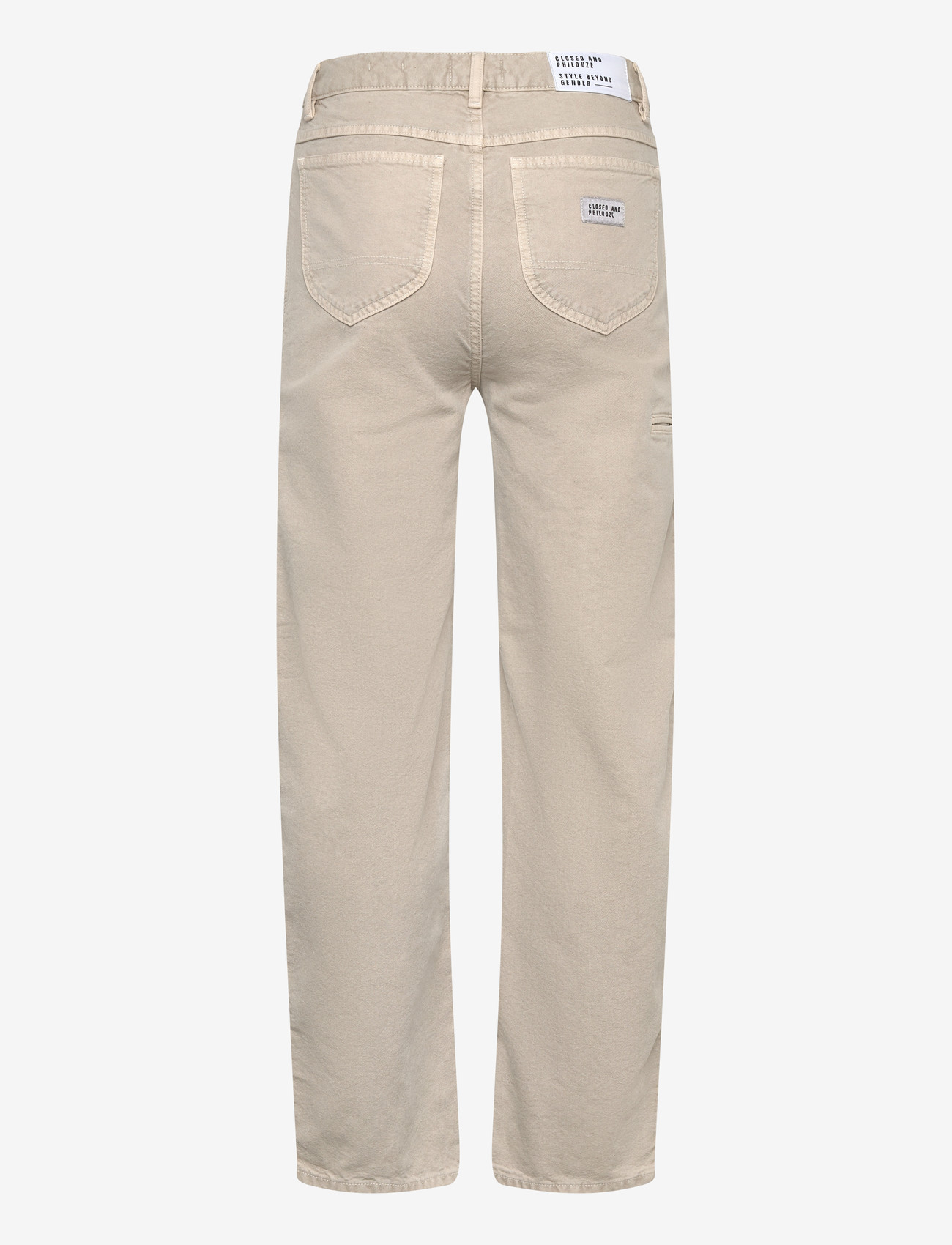 Closed - M. PHILOUZE UNISEX PANTS GRAVEL - regular jeans - gravel - 1