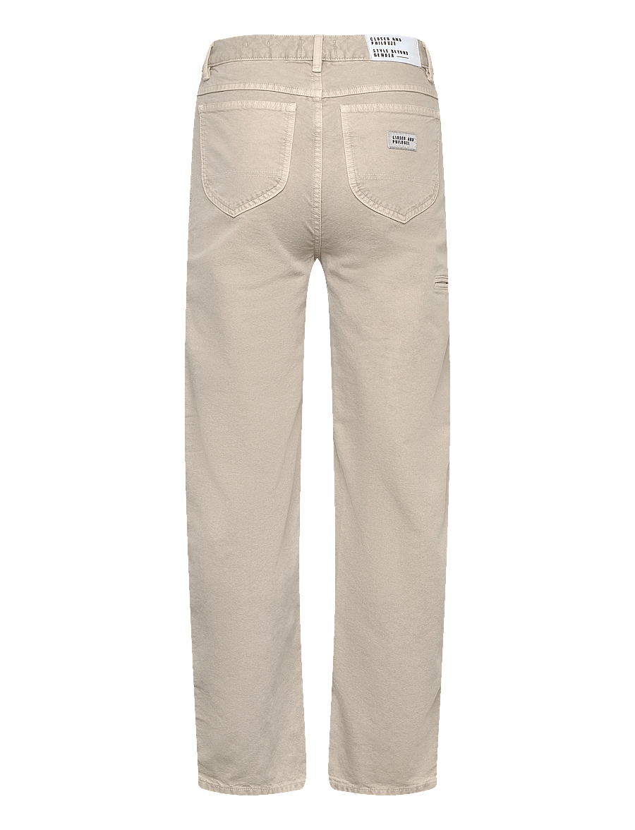 Closed - M. PHILOUZE UNISEX PANTS GRAVEL - regular jeans - gravel - 2