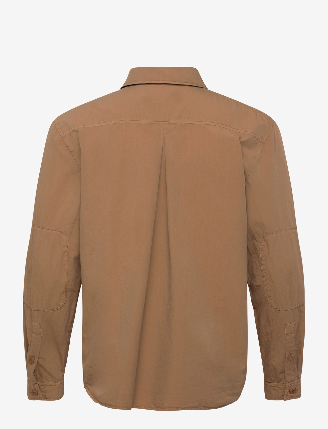 Closed - UTILITY SHIRT W/ ELBOW PATCHES SHIRTS & BLOUSES NUTMEG - casual skjorter - nutmeg - 1