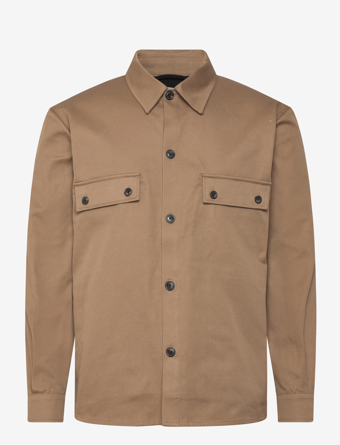 Closed - RELAXED SHIRT BROWN SUGAR - kleidung - brown sugar - 0