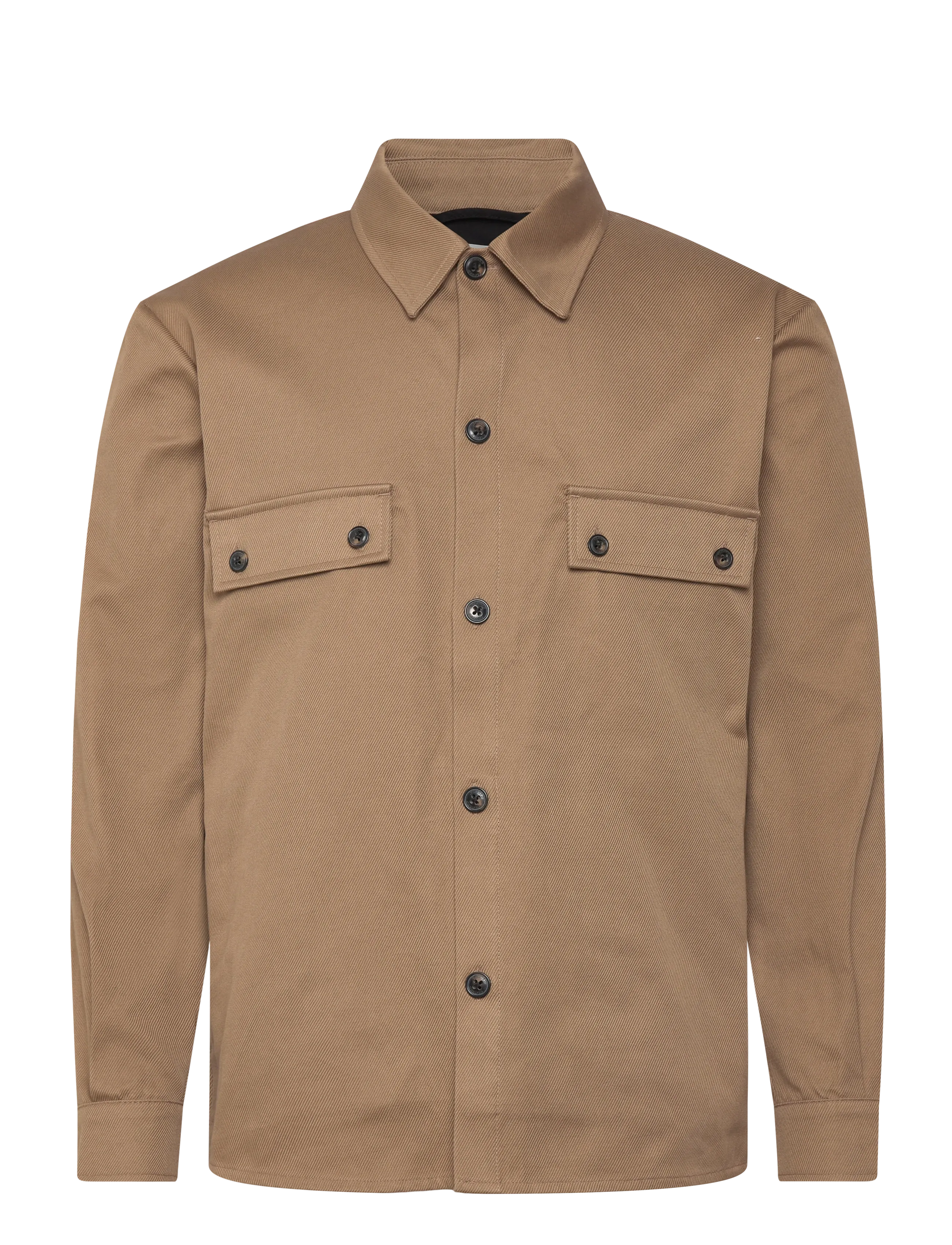 Closed RELAXED SHIRT BROWN SUGAR - Apģērbi - BROWN SUGAR / brown