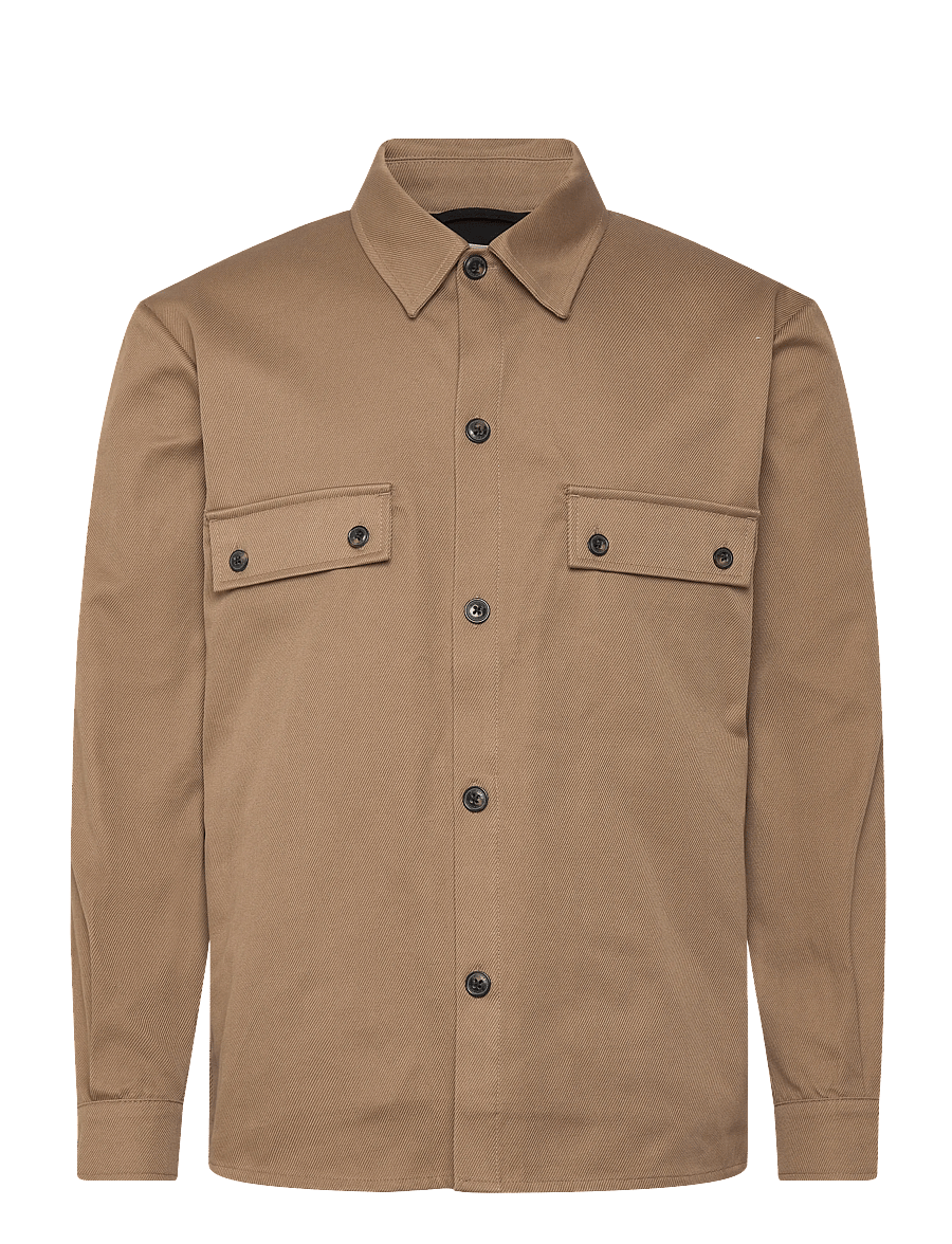 Closed - RELAXED SHIRT BROWN SUGAR - clothing - brown sugar - 1
