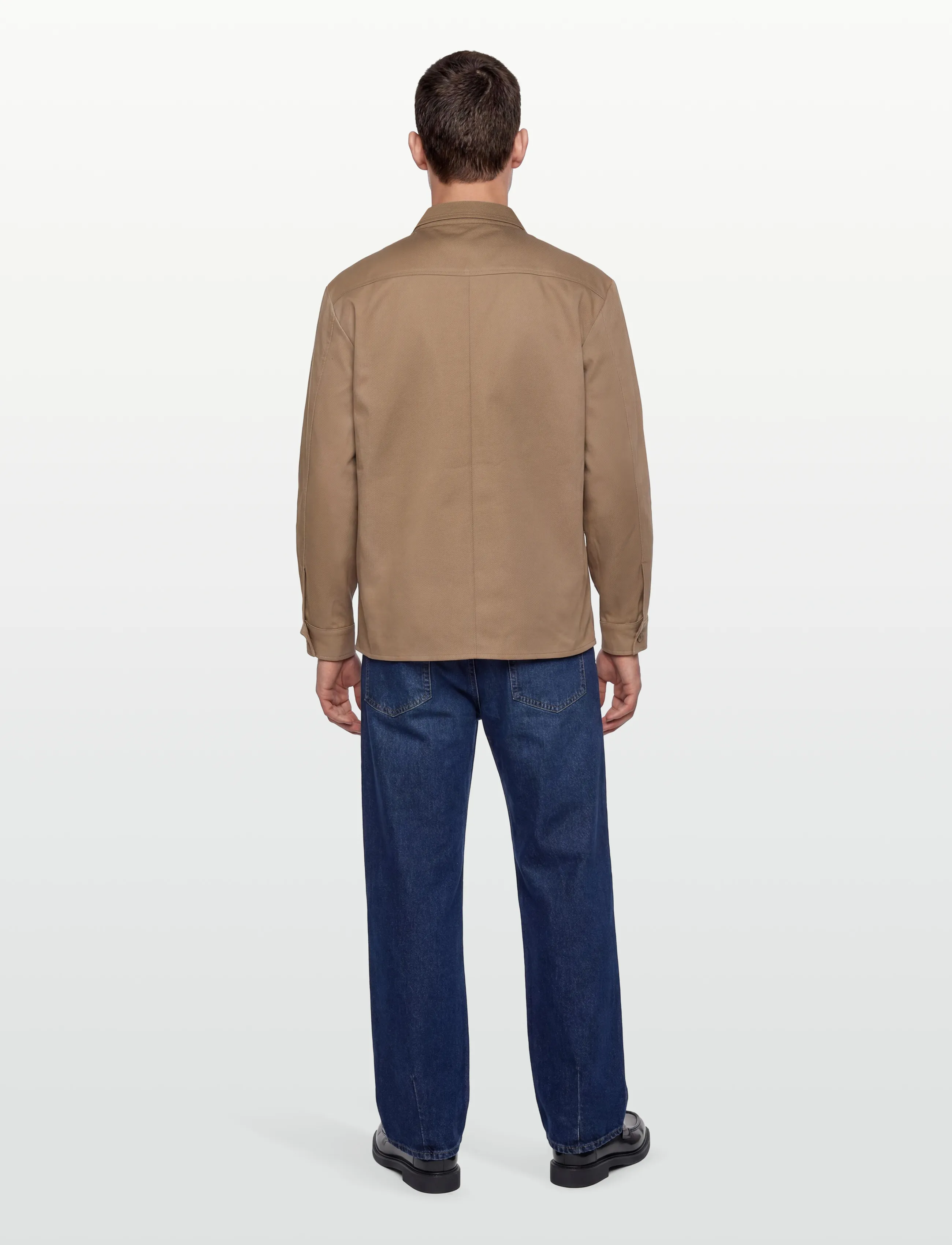 Closed - RELAXED SHIRT BROWN SUGAR - clothing - brown sugar - 4