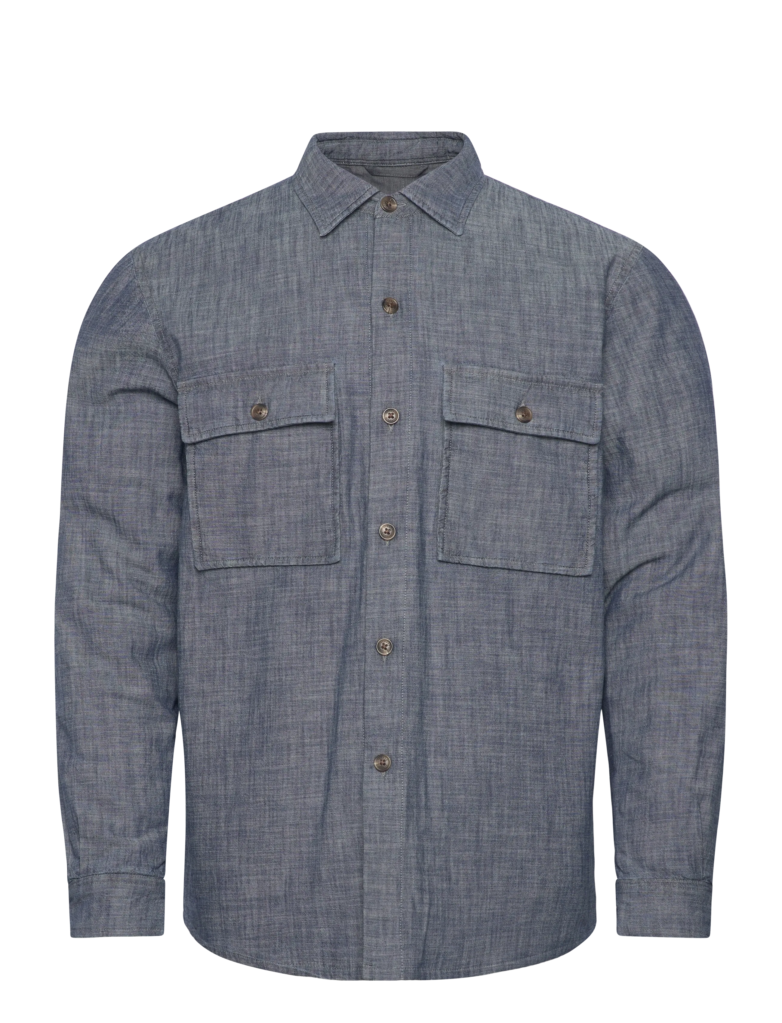 CLOSED Gefüttert Shirt Hemden & Blusen Dunkel Night Blau - S - Herren