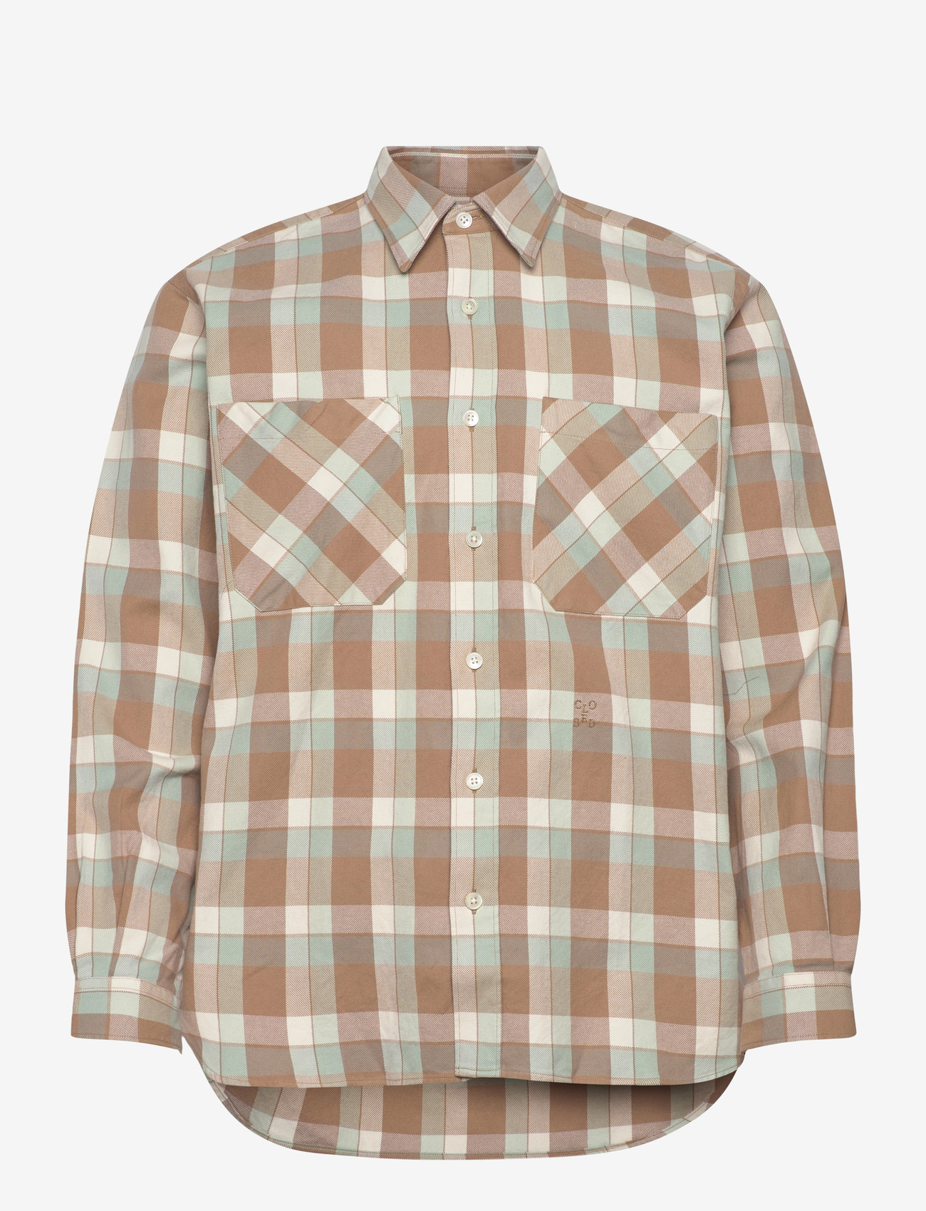 Closed - FORMAL SHIRT GLAZED GREEN - basic shirts - glazed green - 0