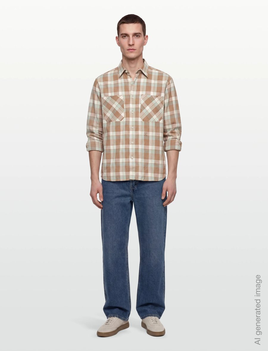 Closed - FORMAL SHIRT GLAZED GREEN - kasdienio stiliaus marškiniai - glazed green - 0