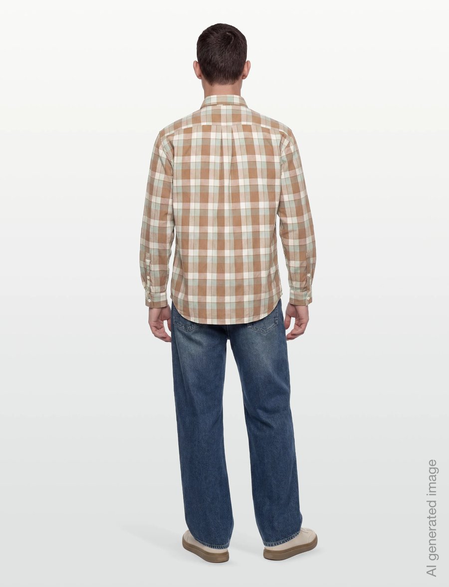 Closed - FORMAL SHIRT GLAZED GREEN - kasdienio stiliaus marškiniai - glazed green - 4
