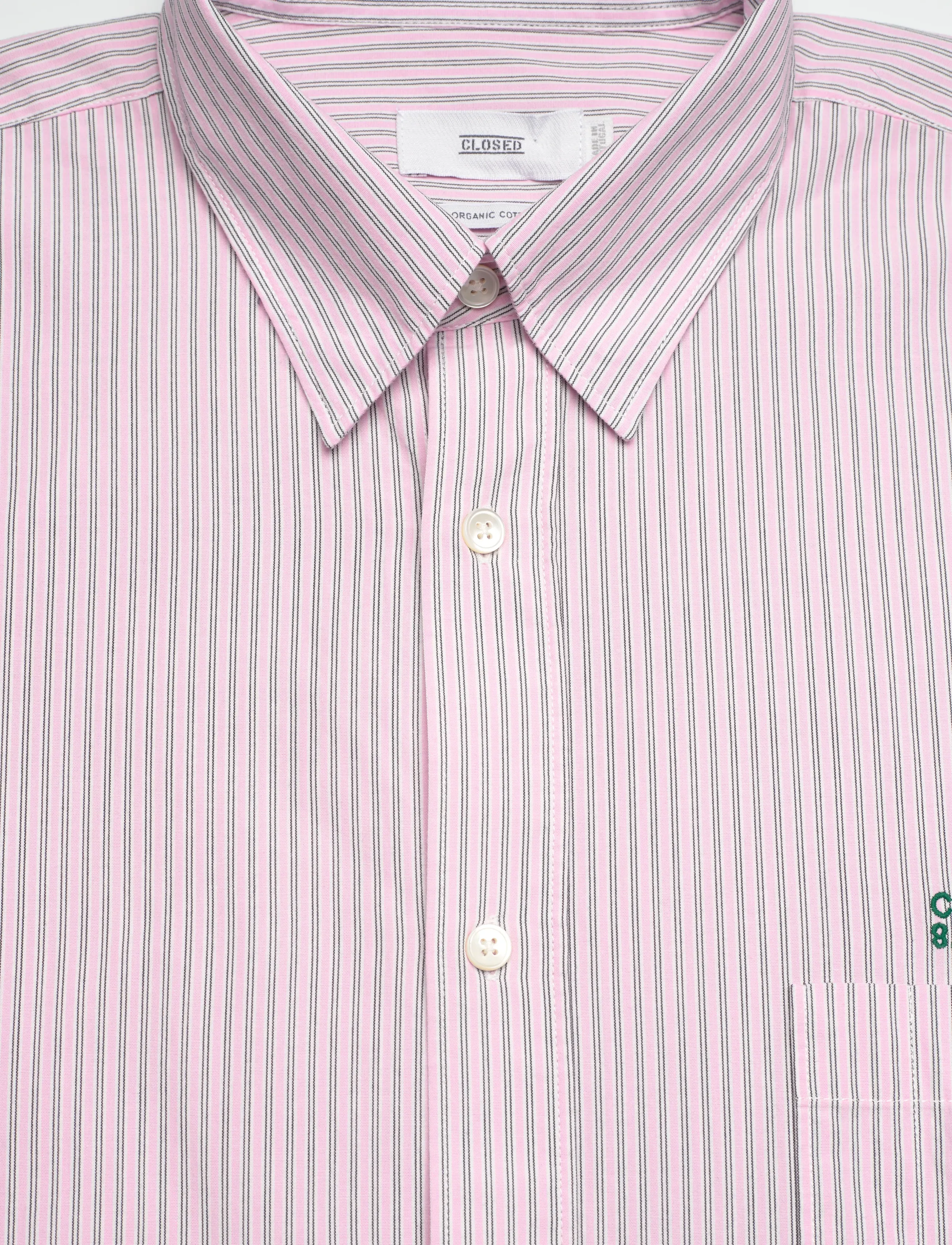 Closed - FORMAL ARMY SHIRT SHIRTS & BLOUSES PINK HYDRANGEA - podstawowe koszulki - pink hydrangea - 2
