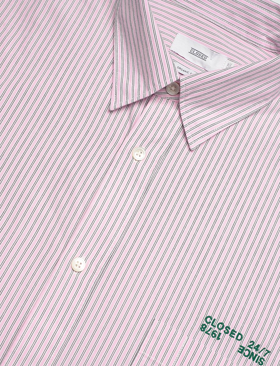 Closed - FORMAL ARMY SHIRT SHIRTS & BLOUSES PINK HYDRANGEA - basic-hemden - pink hydrangea - 3