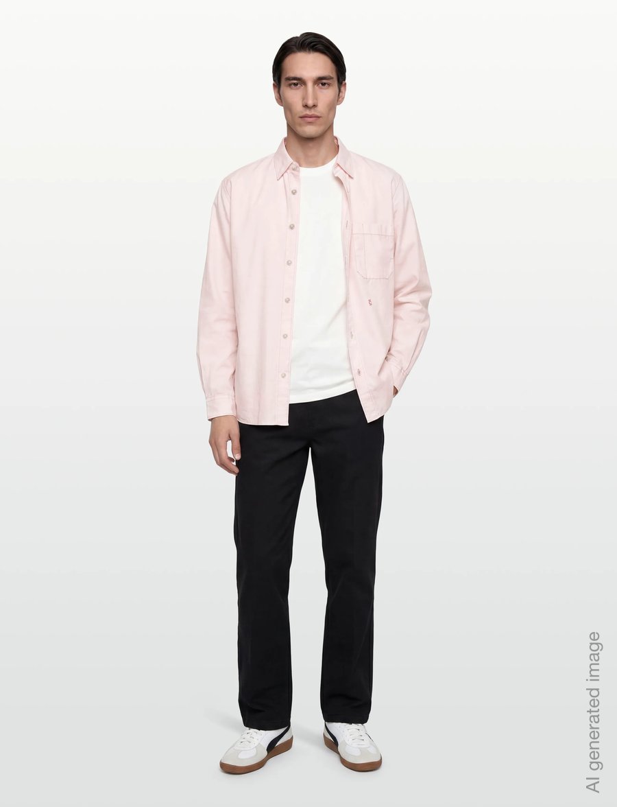 Closed - FORMAL ARMY SHIRT SHIRTS & BLOUSES PINK HYDRANGEA - basic skjorter - pink hydrangea - 0