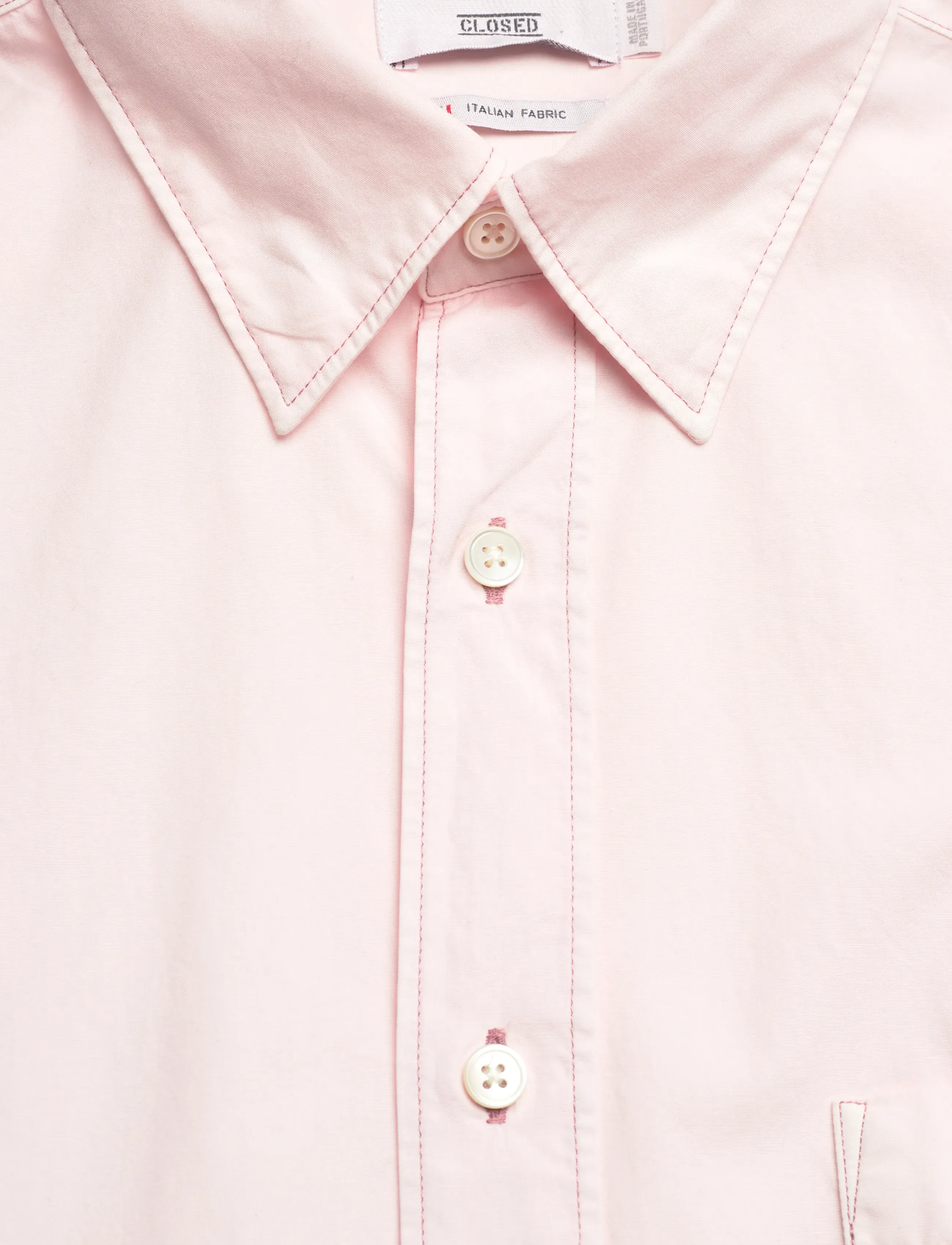 Closed - FORMAL ARMY SHIRT SHIRTS & BLOUSES PINK HYDRANGEA - basic shirts - pink hydrangea - 5