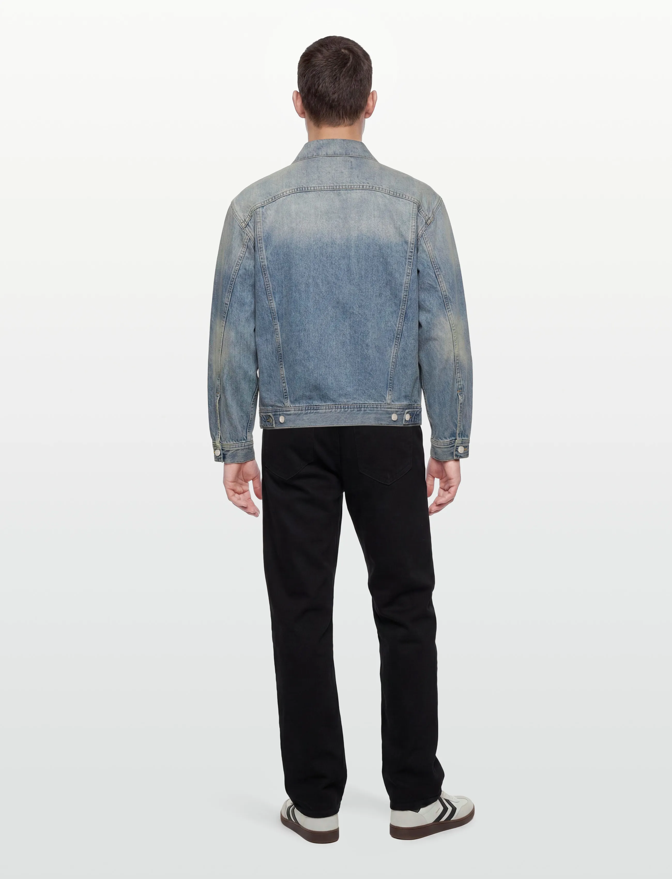 Closed - MEN DENIM JACKET JACKETS & COATS LIGHT BLUE - wiosenne kurtki - light blue - 4