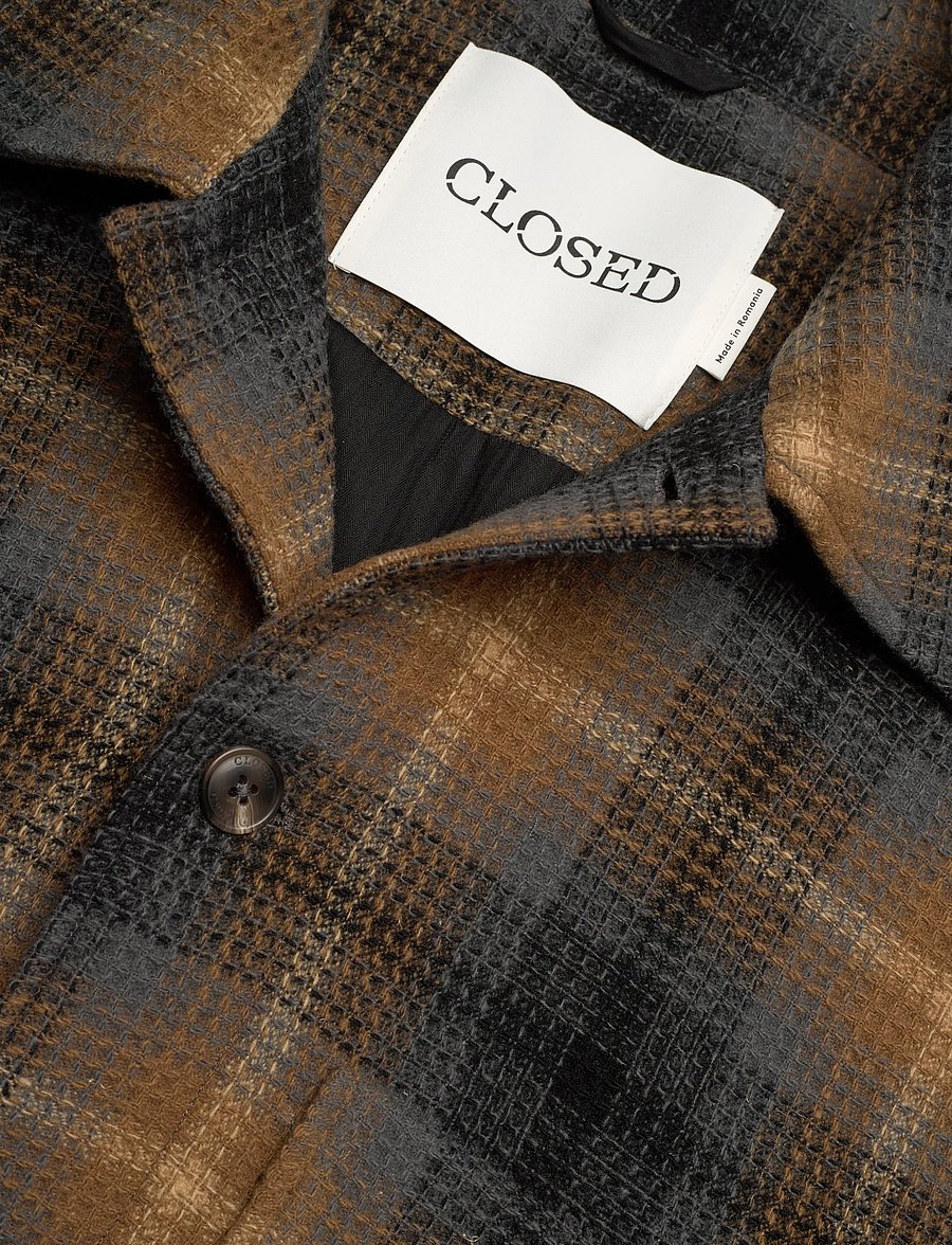 Closed - SHACKET DRIED TABACO - wolljacken - dried tabaco - 5