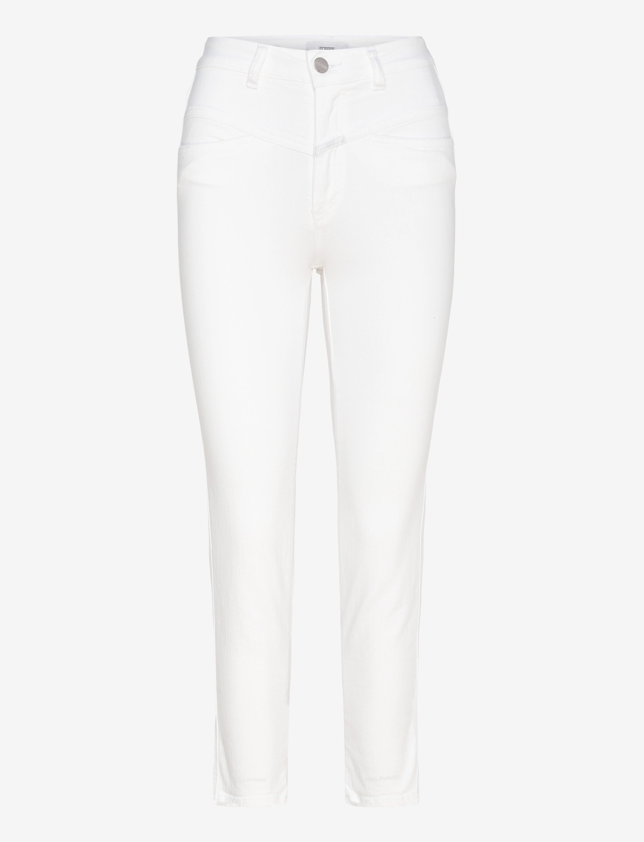 Closed - WOMEN PEDAL PUSHER JEANS WHITE - slim jeans - white - 0