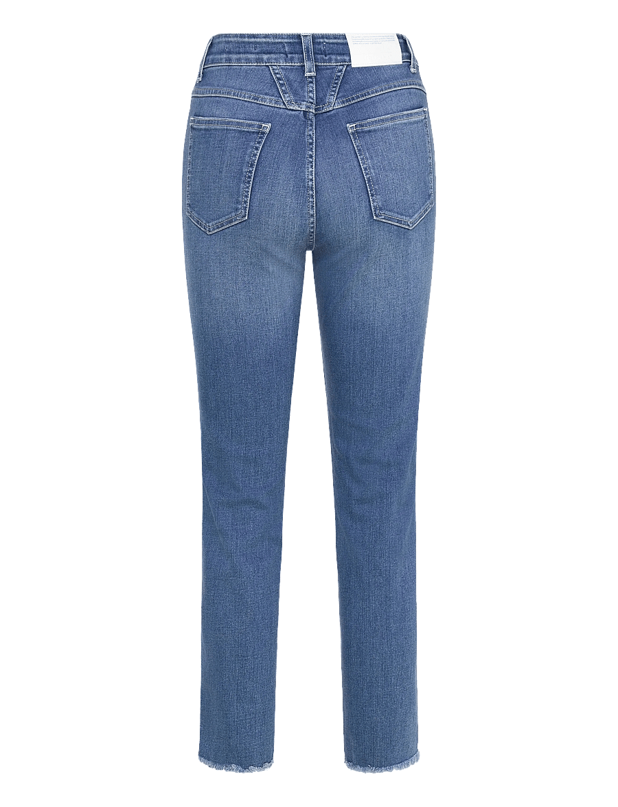 Closed - WOMEN PEDAL PUSHER JEANS MID BLUE - tapered jeans - mid blue - 2