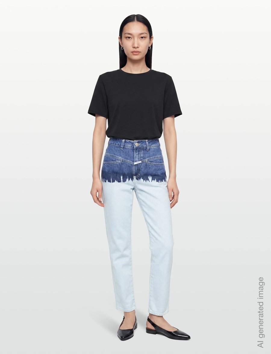 Closed - PEDAL PUSHER JEANS EXTREM LIGHT - straight jeans - extrem light - 0