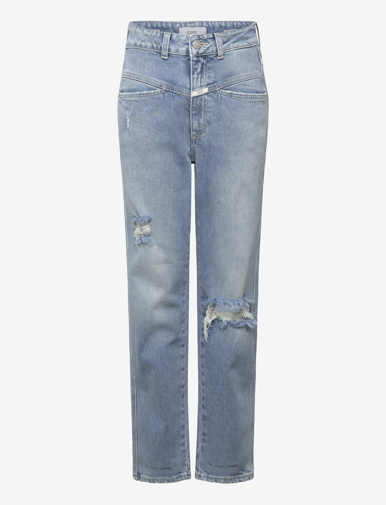 Closed - PEDAL PUSHER JEANS MID BLUE - mom jeans - mid blue - 0