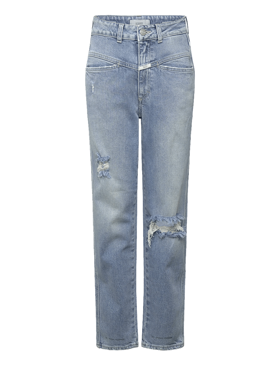 Closed - PEDAL PUSHER JEANS MID BLUE - mom jeans - mid blue - 1
