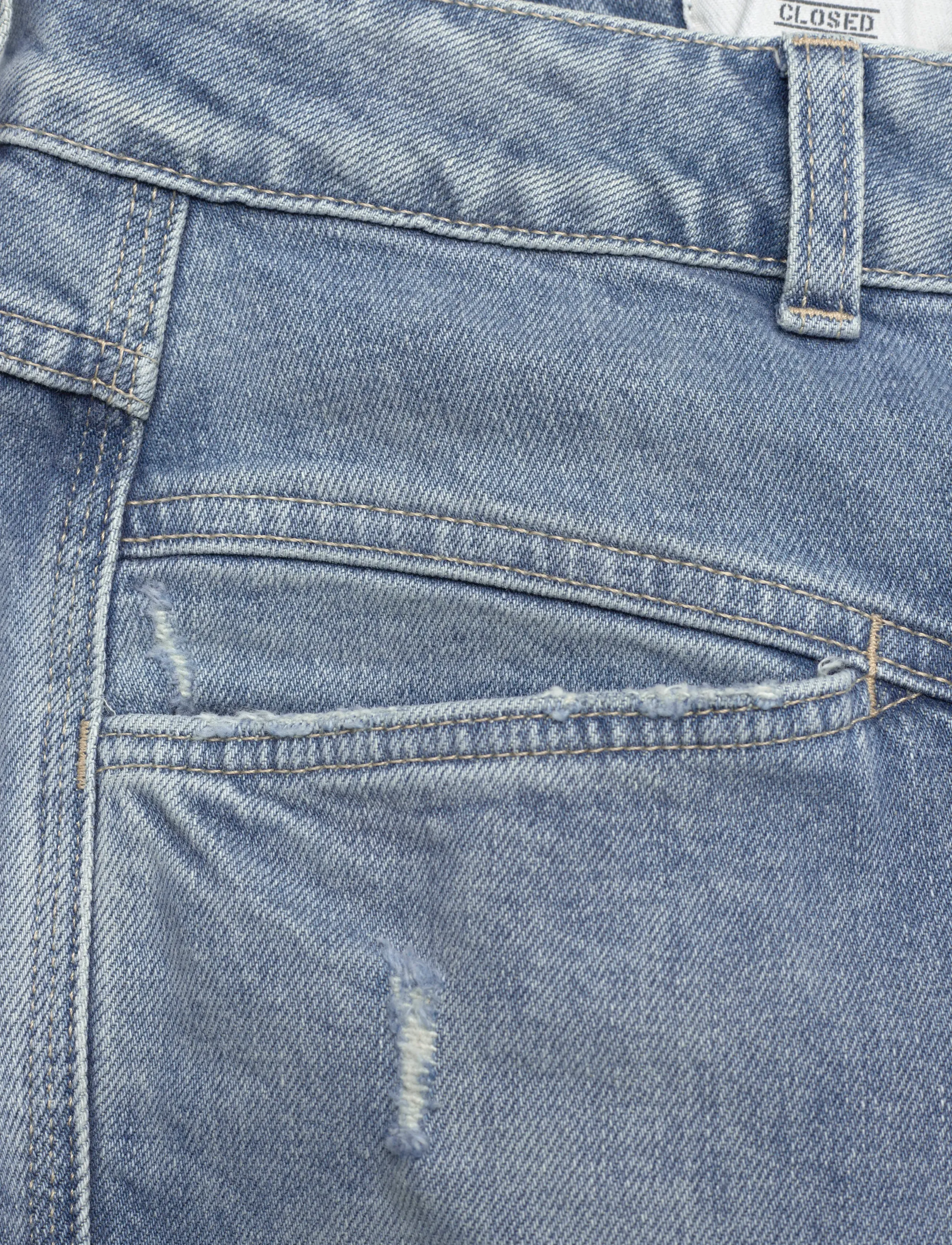 Closed - PEDAL PUSHER JEANS MID BLUE - mom jeans - mid blue - 5